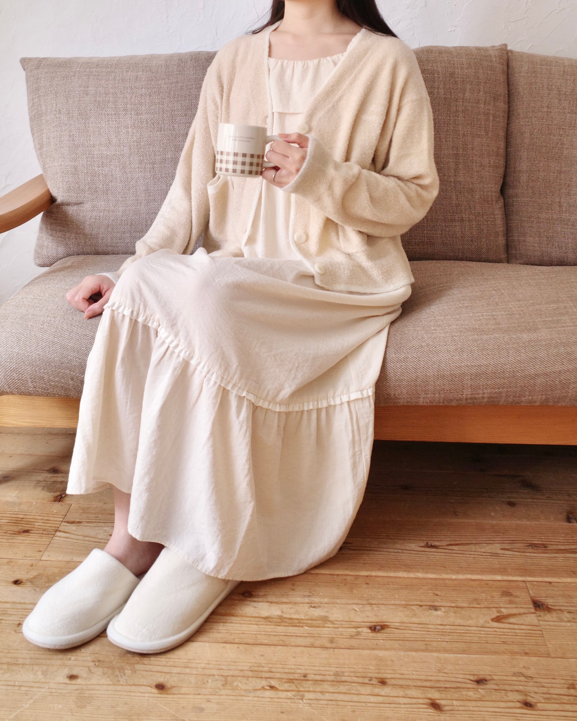 soft knit room cardigan〈12月下旬〜1月上旬お届け〉