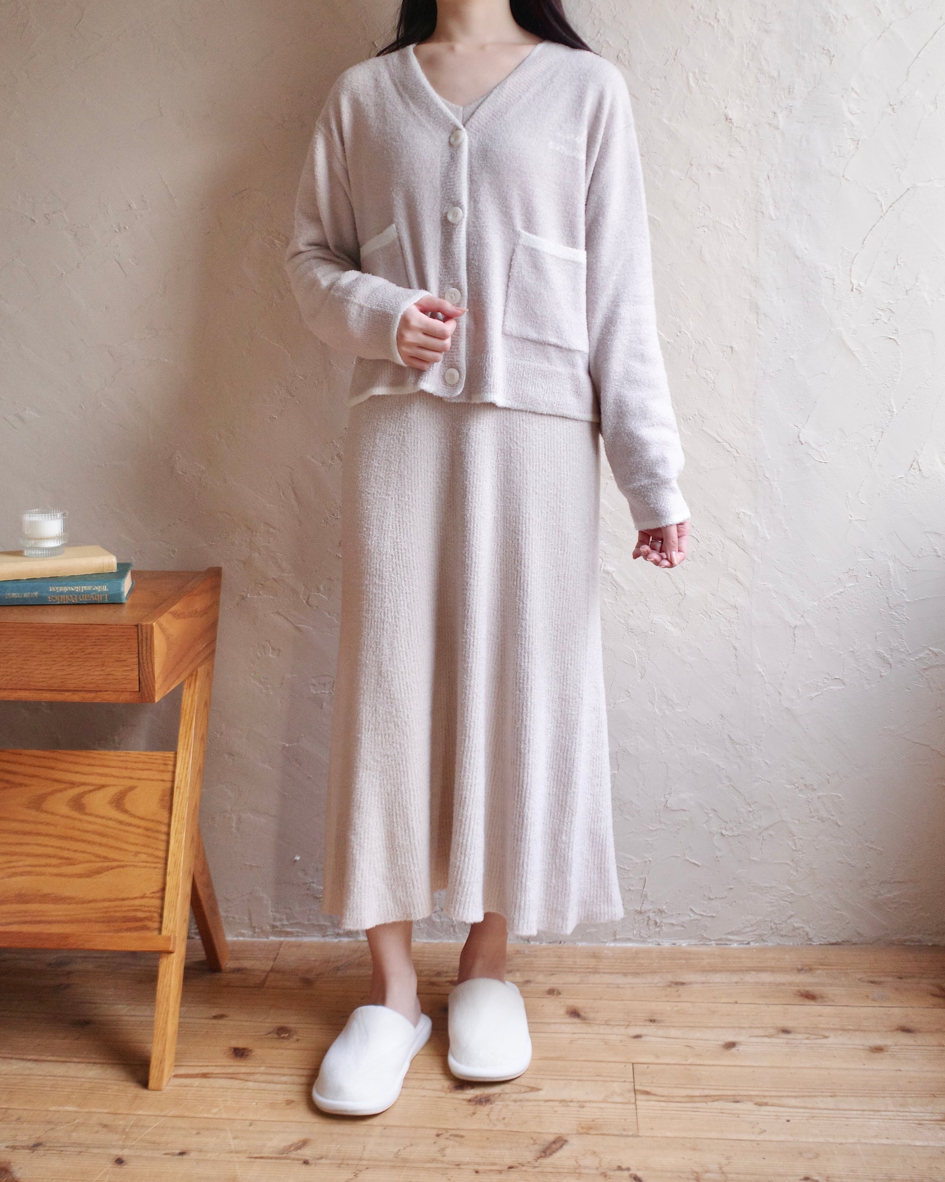 soft knit room cardigan〈12月下旬〜1月上旬お届け〉