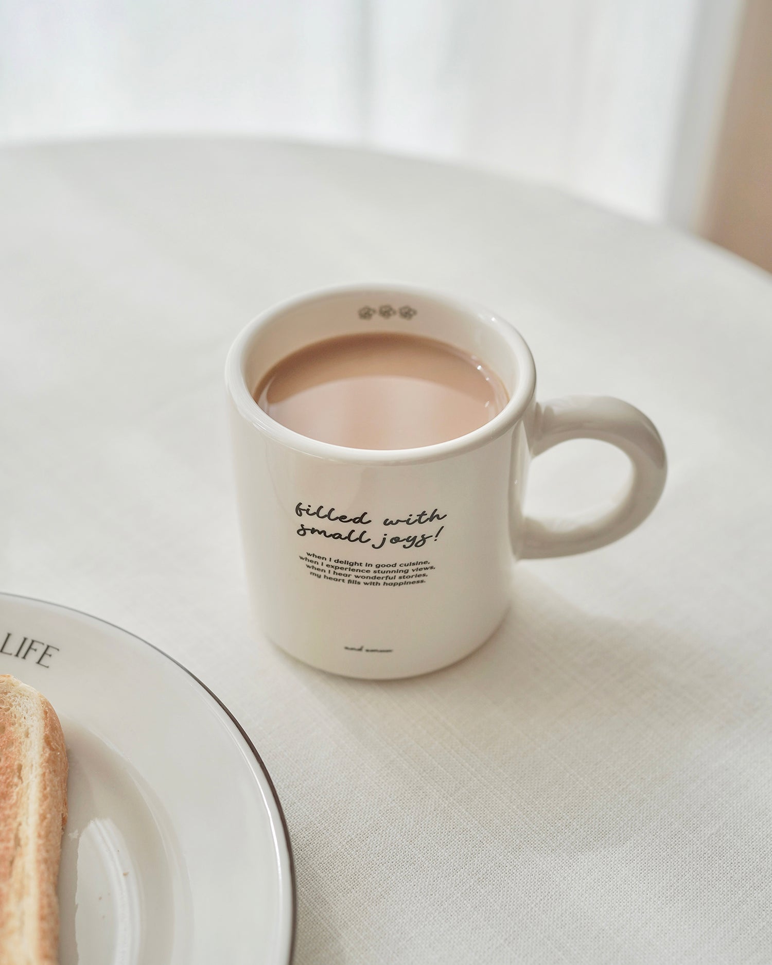filled with small joys mug cup