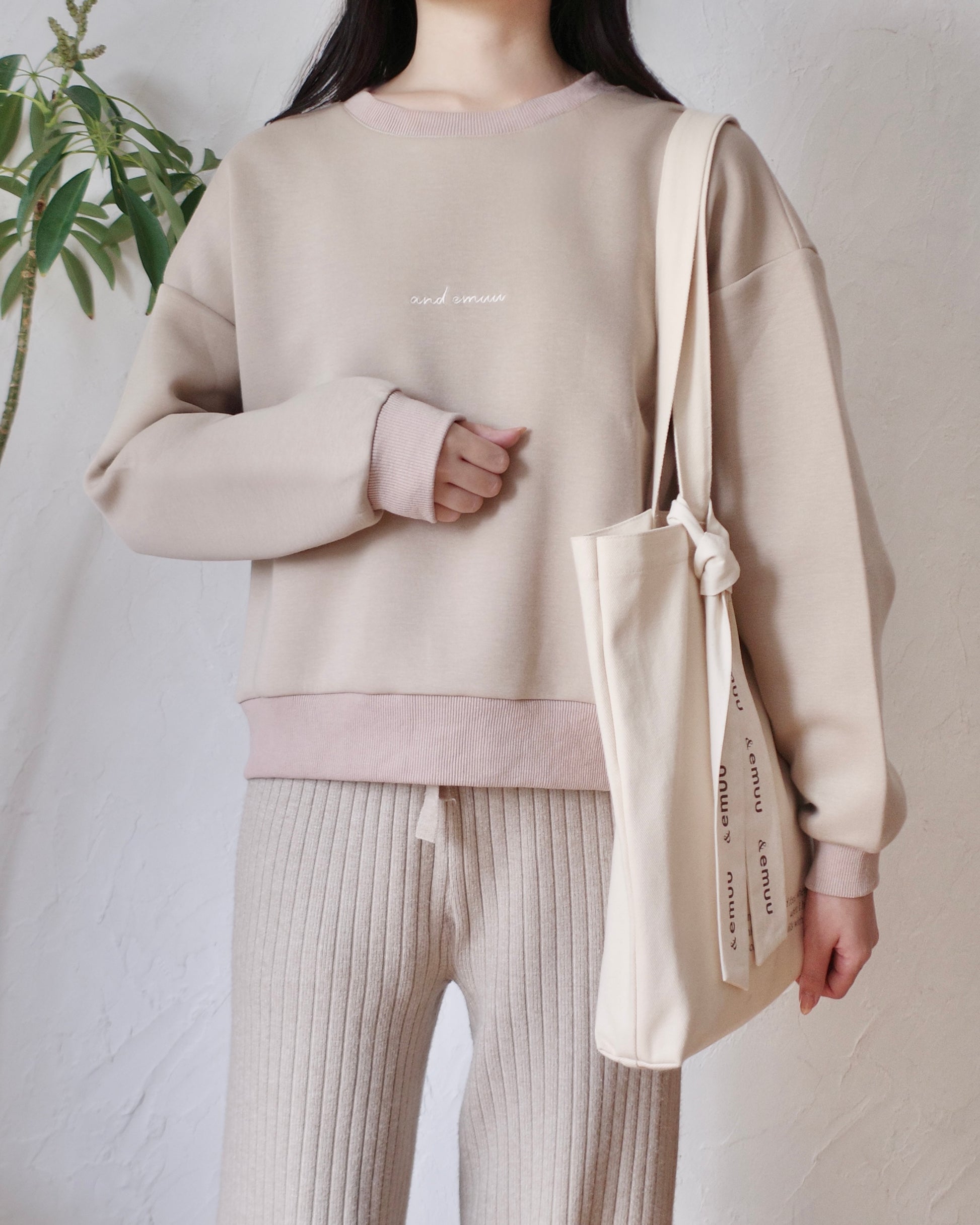 relax fit logo sweatshirt〈12月中旬〜12月下旬お届け〉