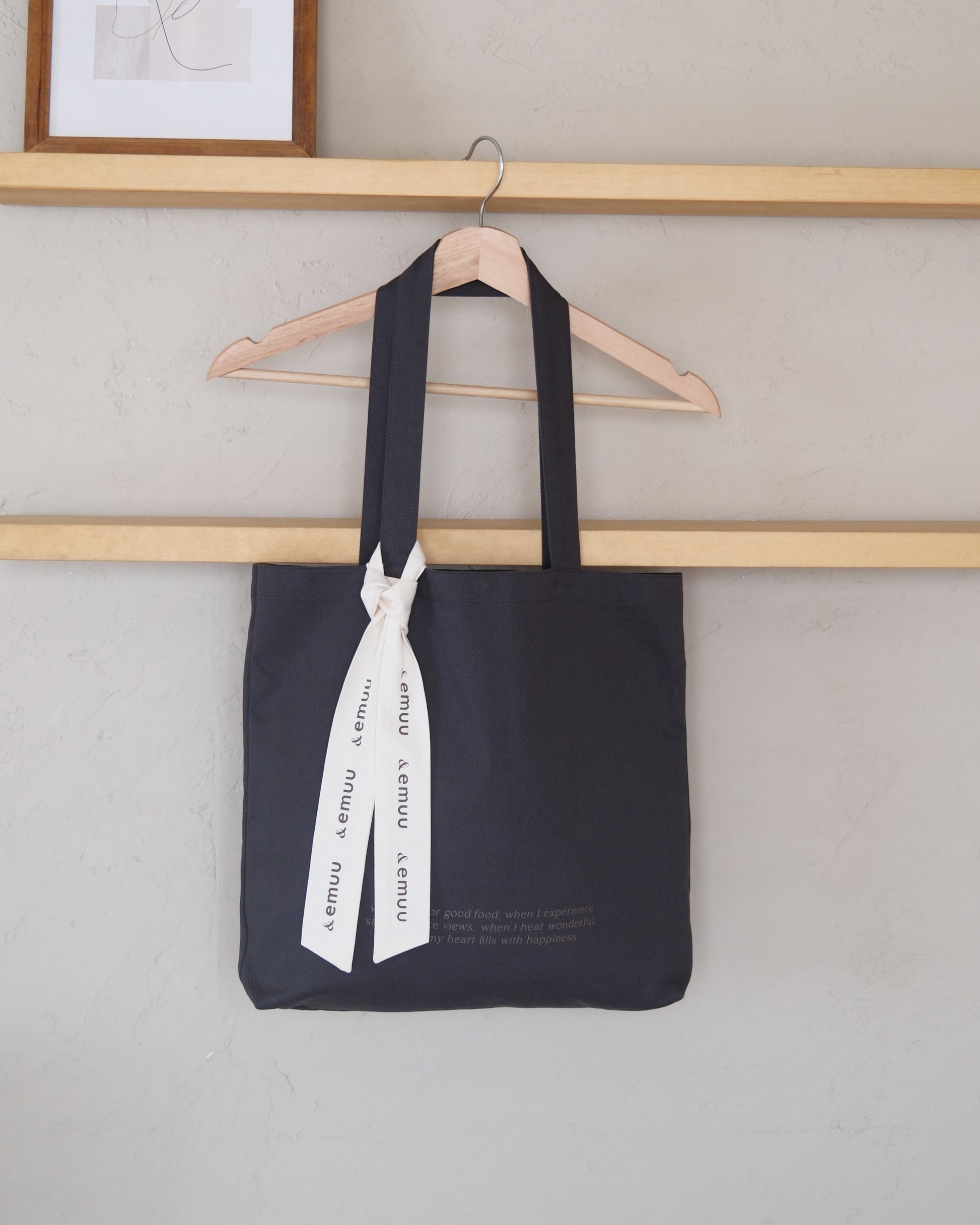 【new color】logo tote bag〈12月中旬〜12月下旬お届け〉