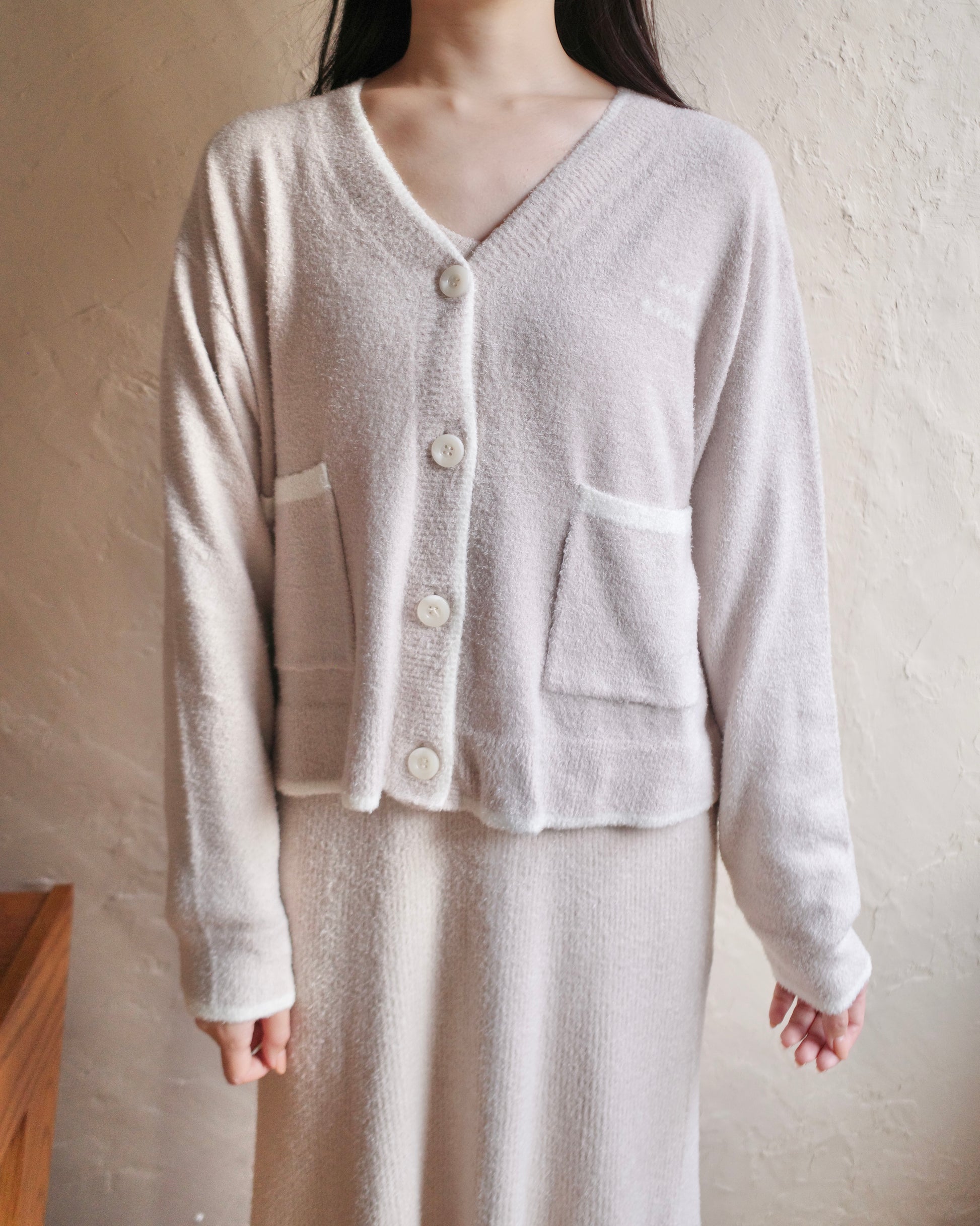 soft knit room cardigan〈12月下旬〜1月上旬お届け〉