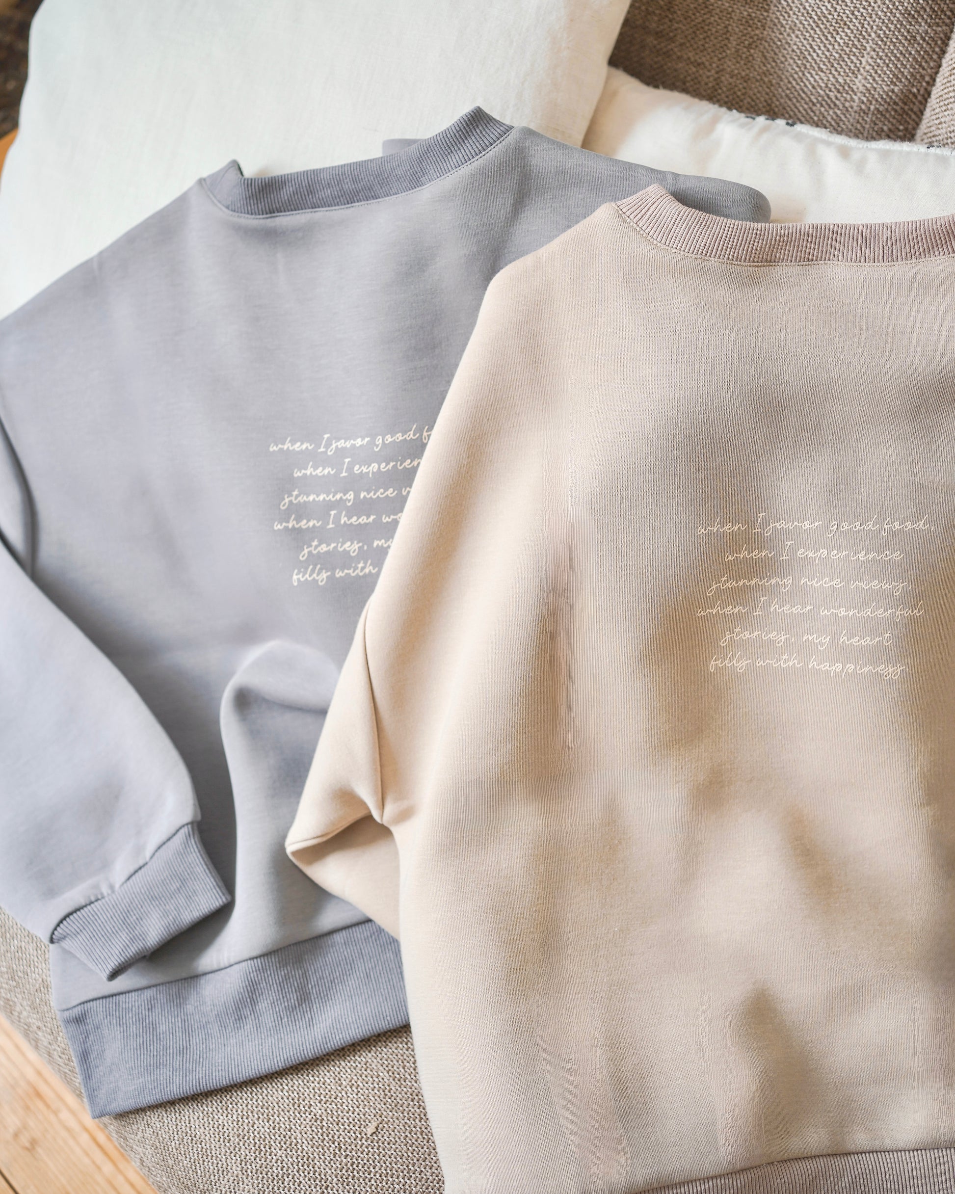 relax fit logo sweatshirt〈12月中旬〜12月下旬お届け〉