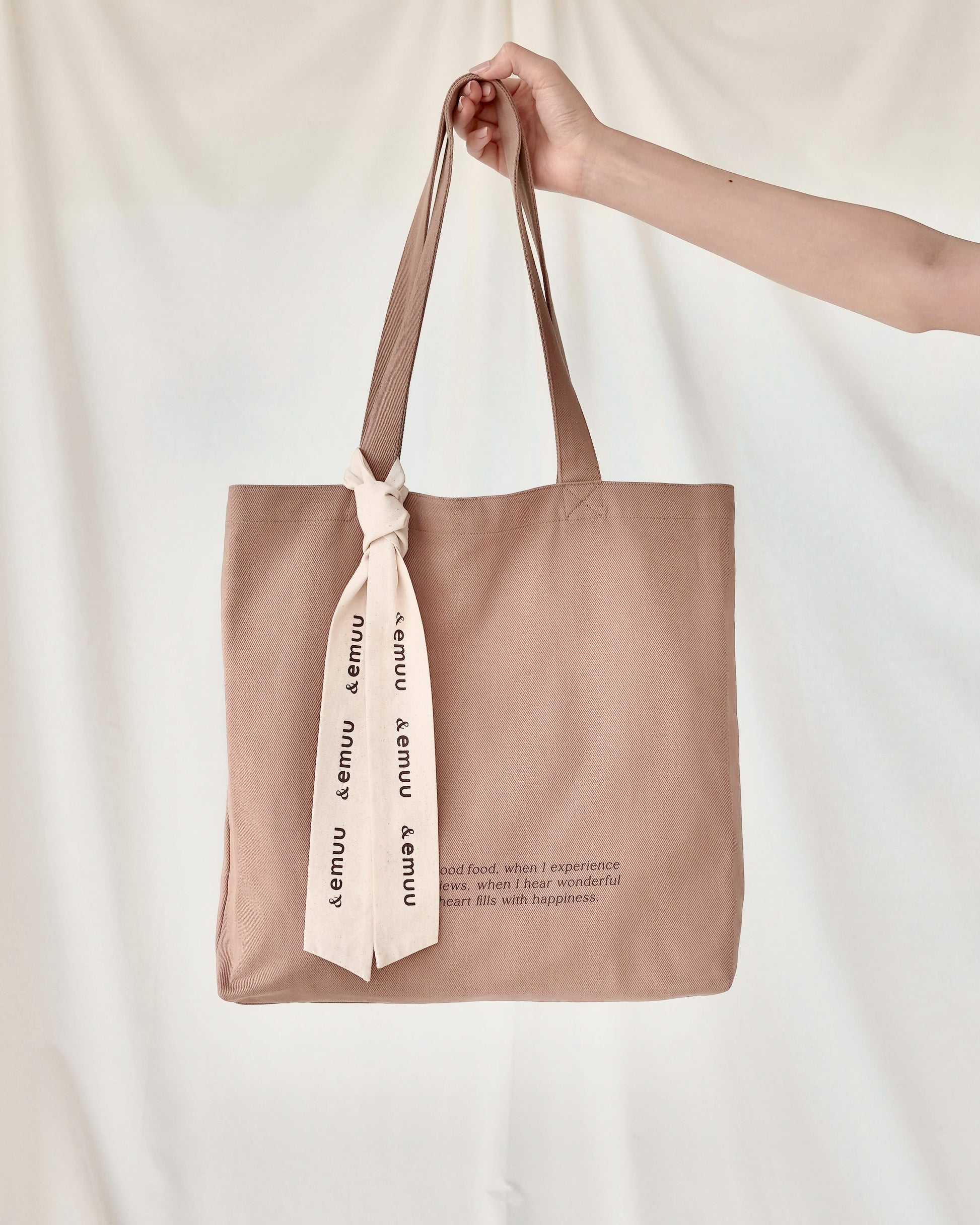 【new color】logo tote bag〈12月中旬〜12月下旬お届け〉