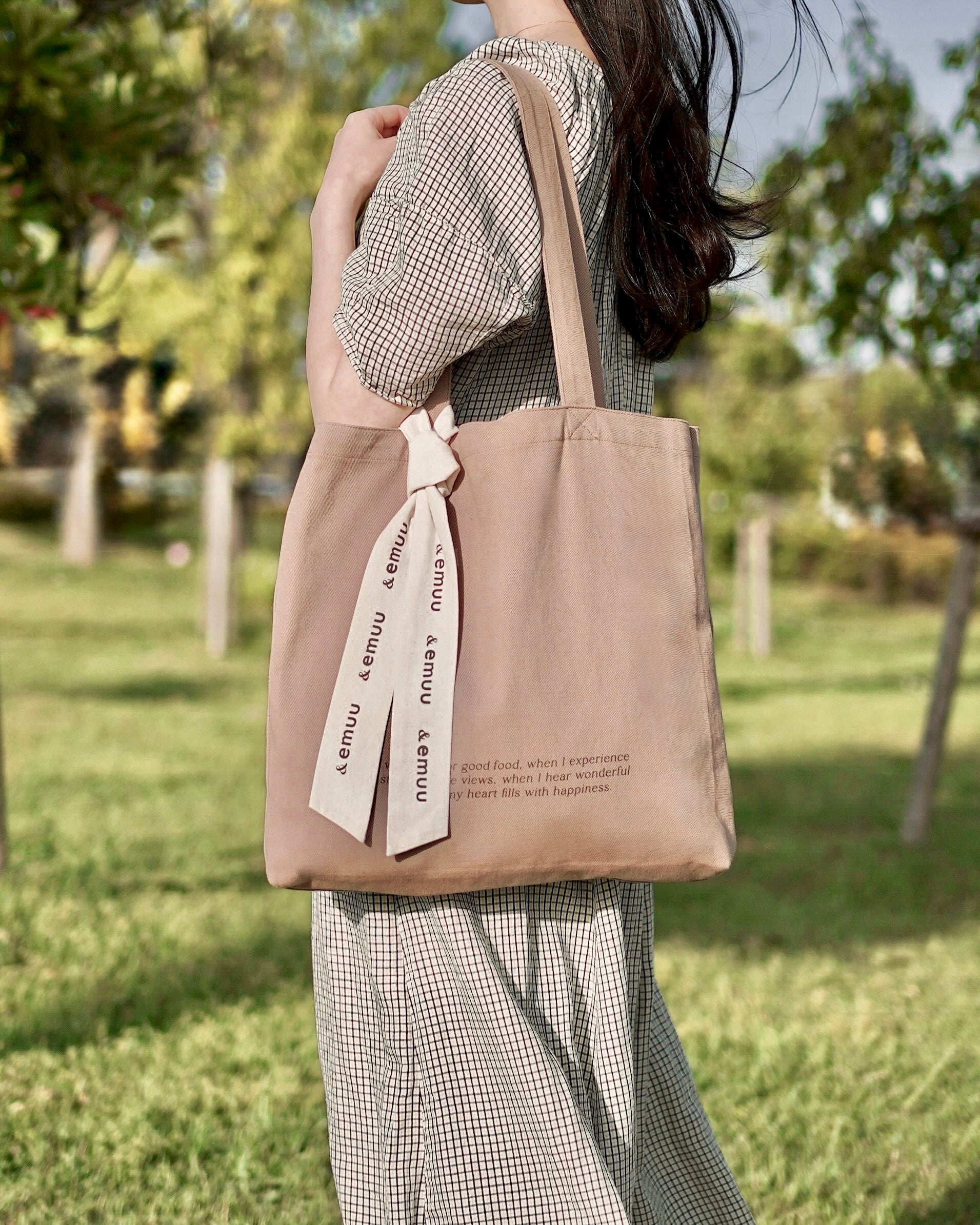 【new color】logo tote bag〈12月中旬〜12月下旬お届け〉