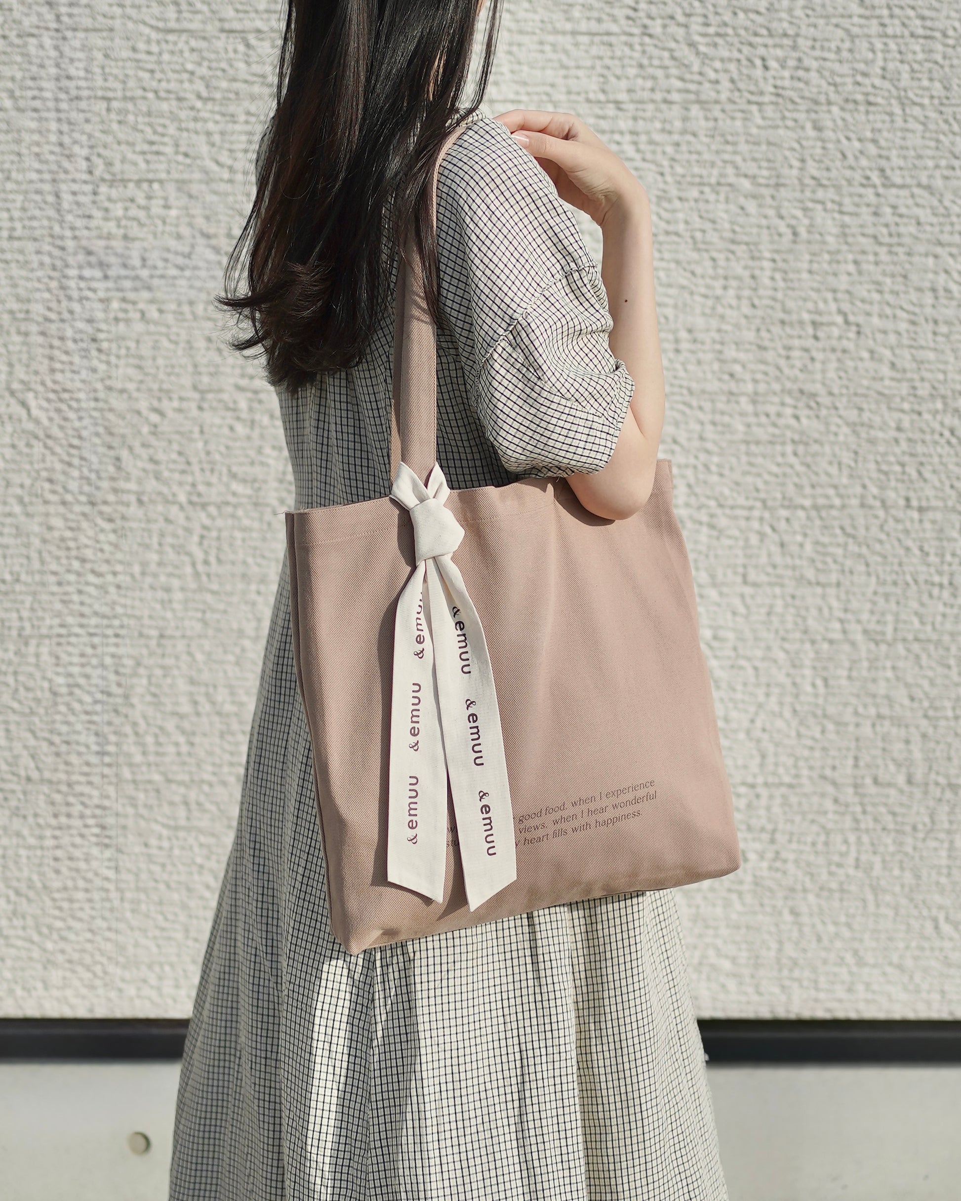 【new color】logo tote bag〈12月中旬〜12月下旬お届け〉