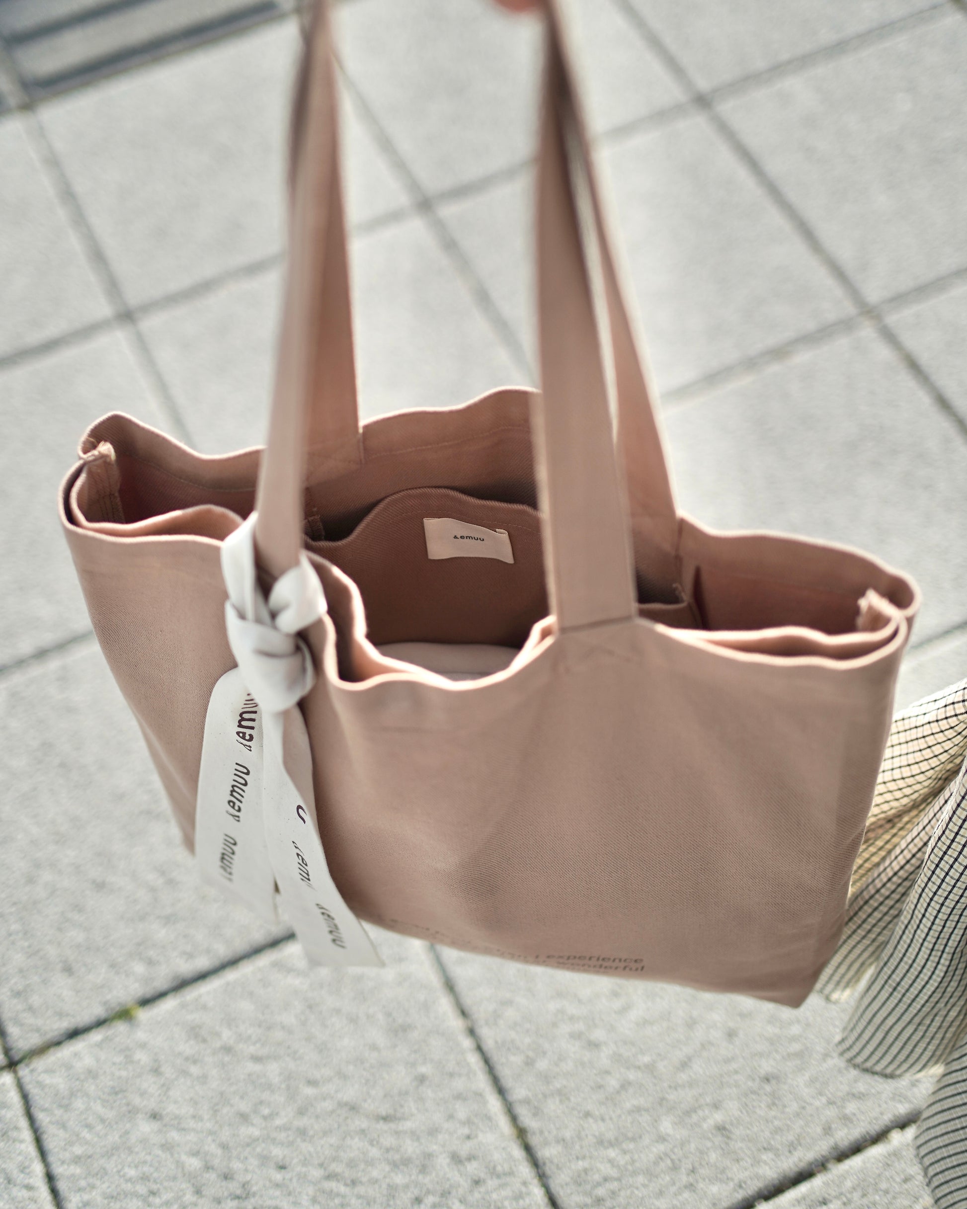 【new color】logo tote bag〈12月中旬〜12月下旬お届け〉