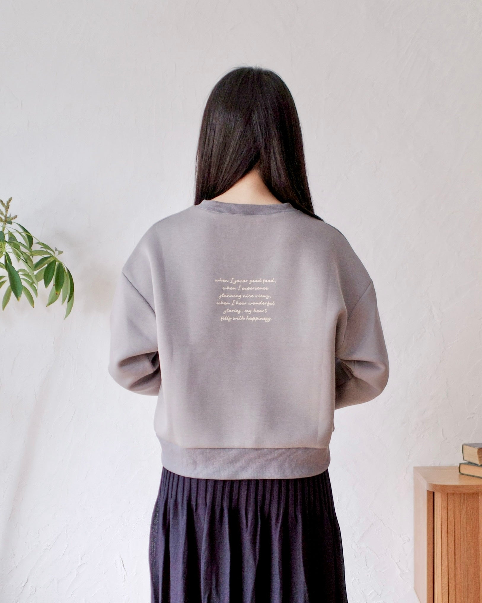 relax fit logo sweatshirt〈12月中旬〜12月下旬お届け〉