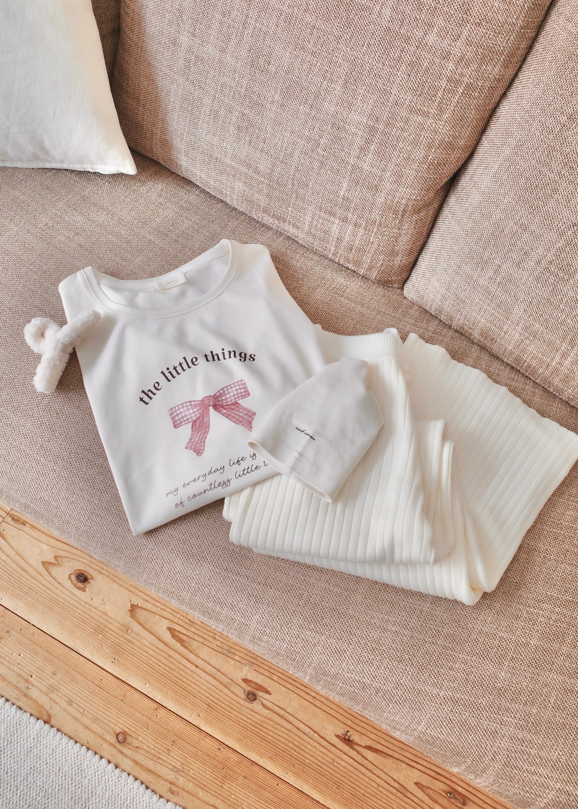 cozy fit rib knit pants〈2月下旬〜3月上旬お届け〉