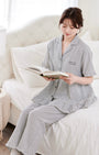 striped cotton pajamas〈8月下旬〜9月上旬お届け〉
