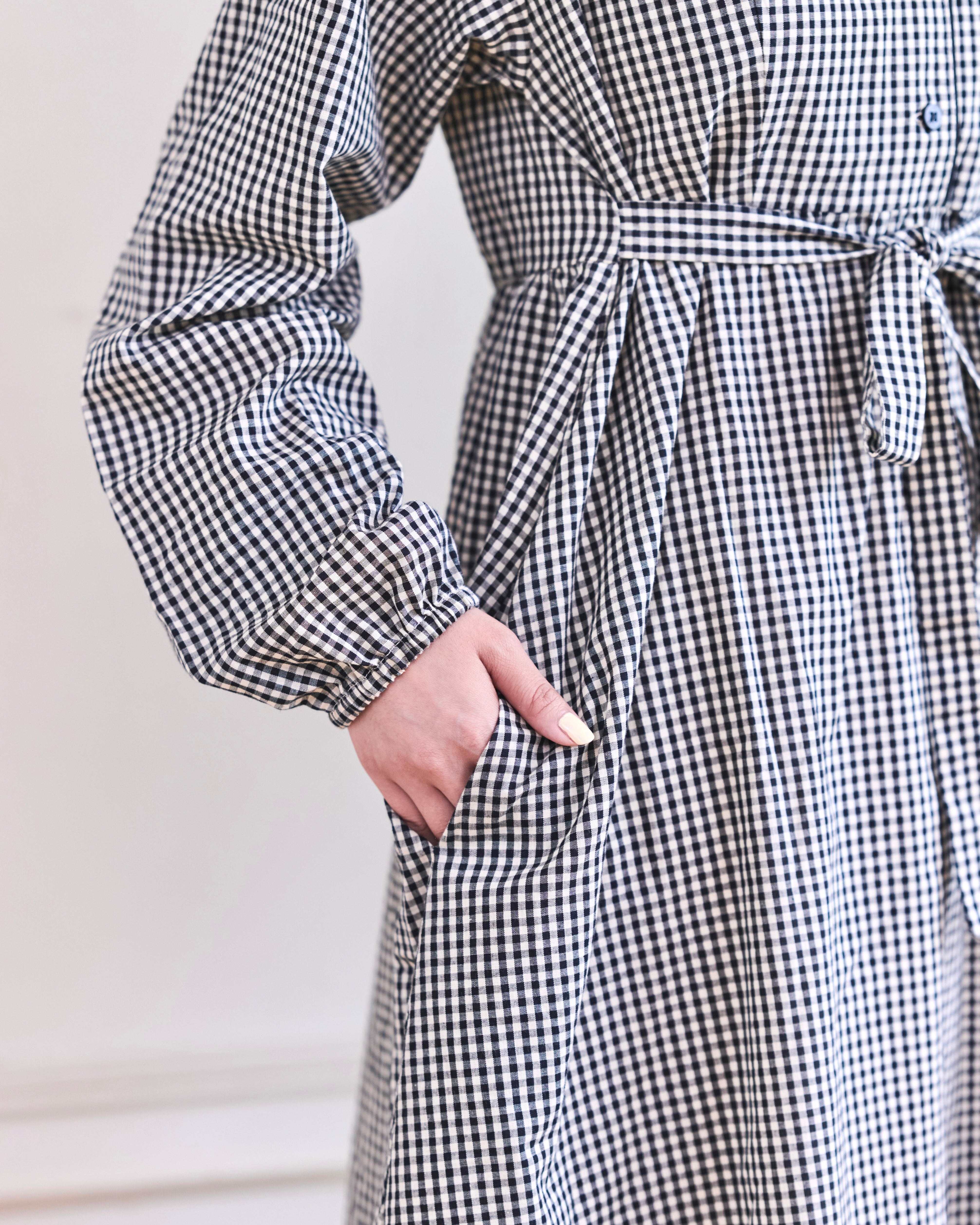 checkered shirt one piece | &emuu(アンドエミュー)official通販サイト