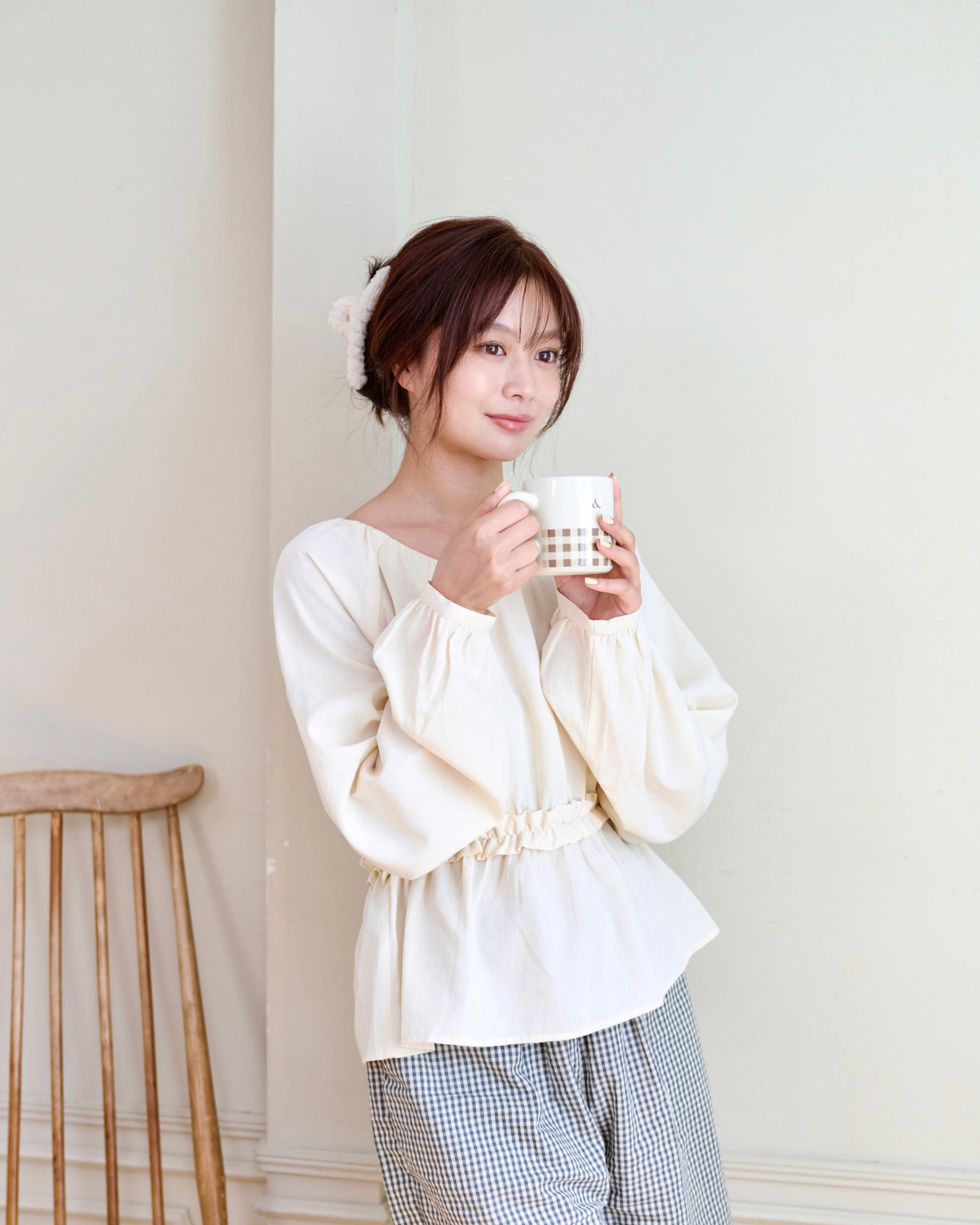 check pattern mug〈11月中旬〜11月下旬お届け〉