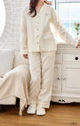 long sleeve cotton pajamas〈12月中旬〜12月下旬お届け〉