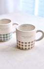 check pattern mug〈11月中旬〜11月下旬お届け〉