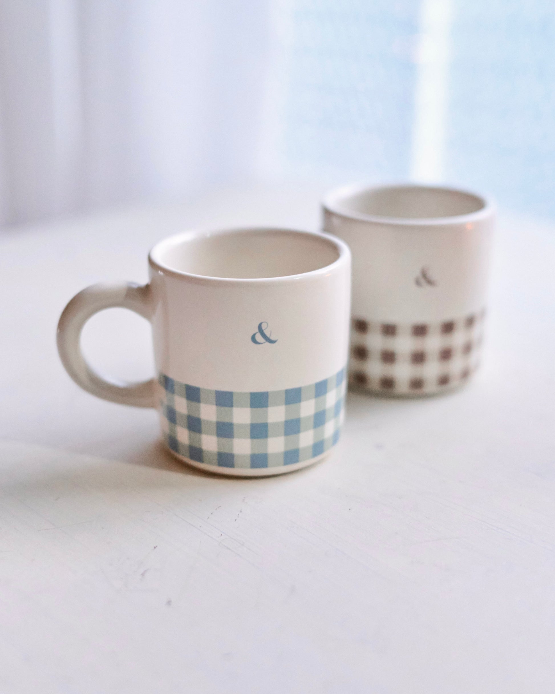 check pattern mug〈11月中旬〜11月下旬お届け〉