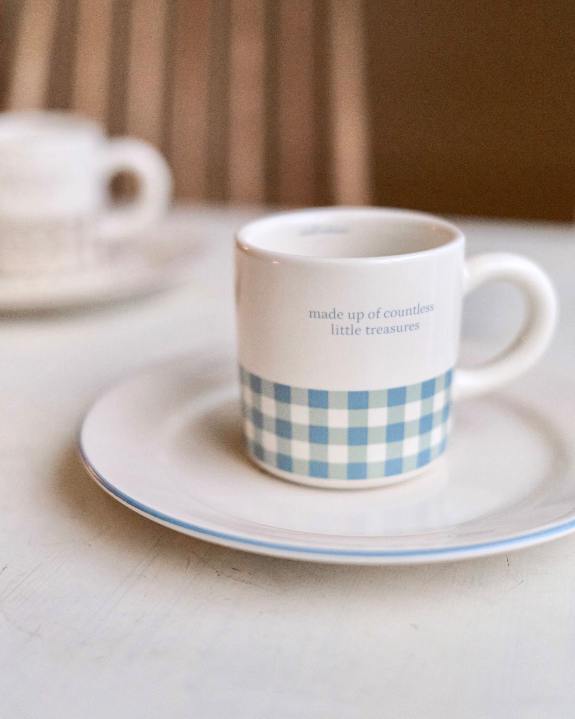 check pattern mug〈11月中旬〜11月下旬お届け〉