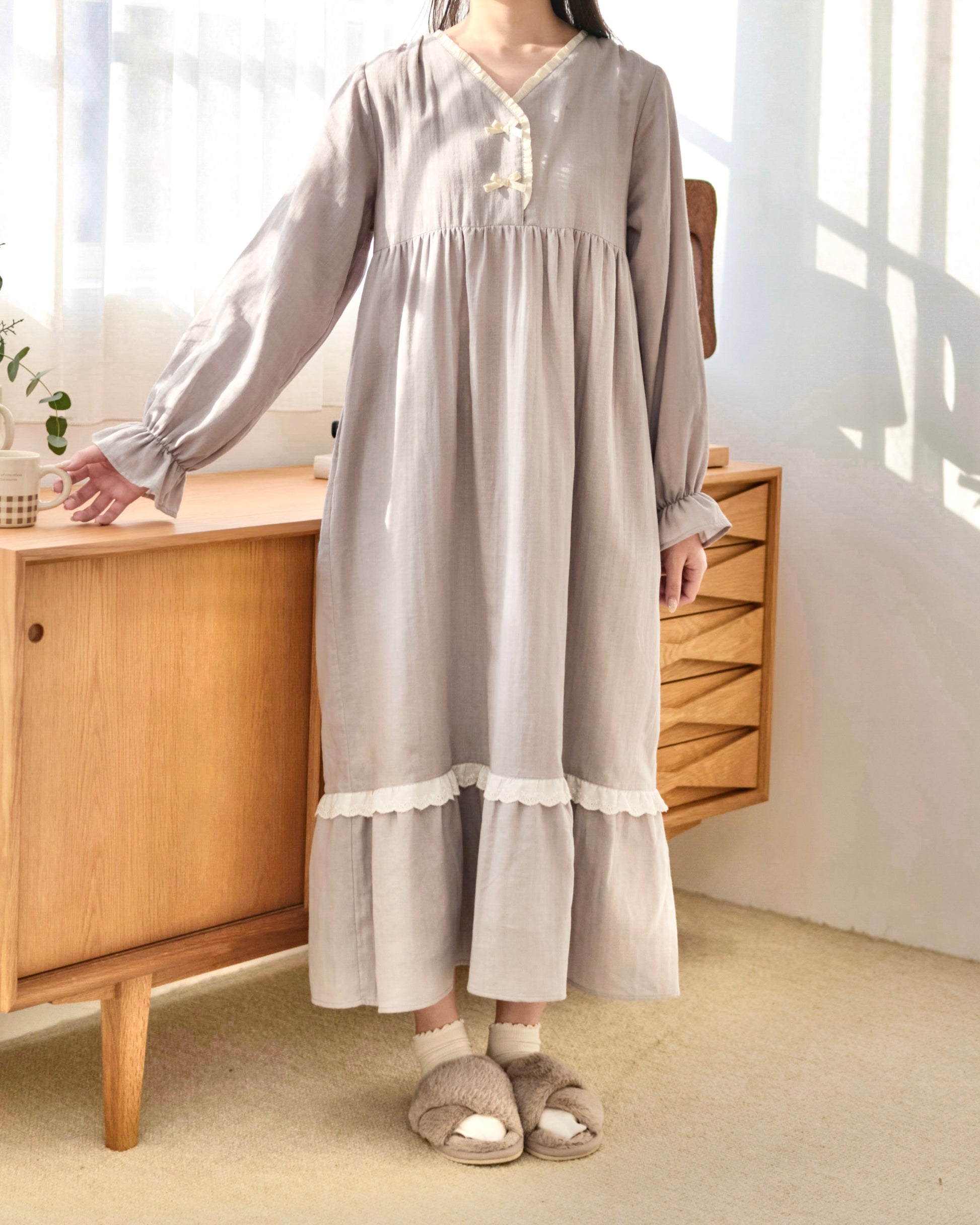 natural cotton room onepiece〈3月下旬〜4月上旬お届け〉