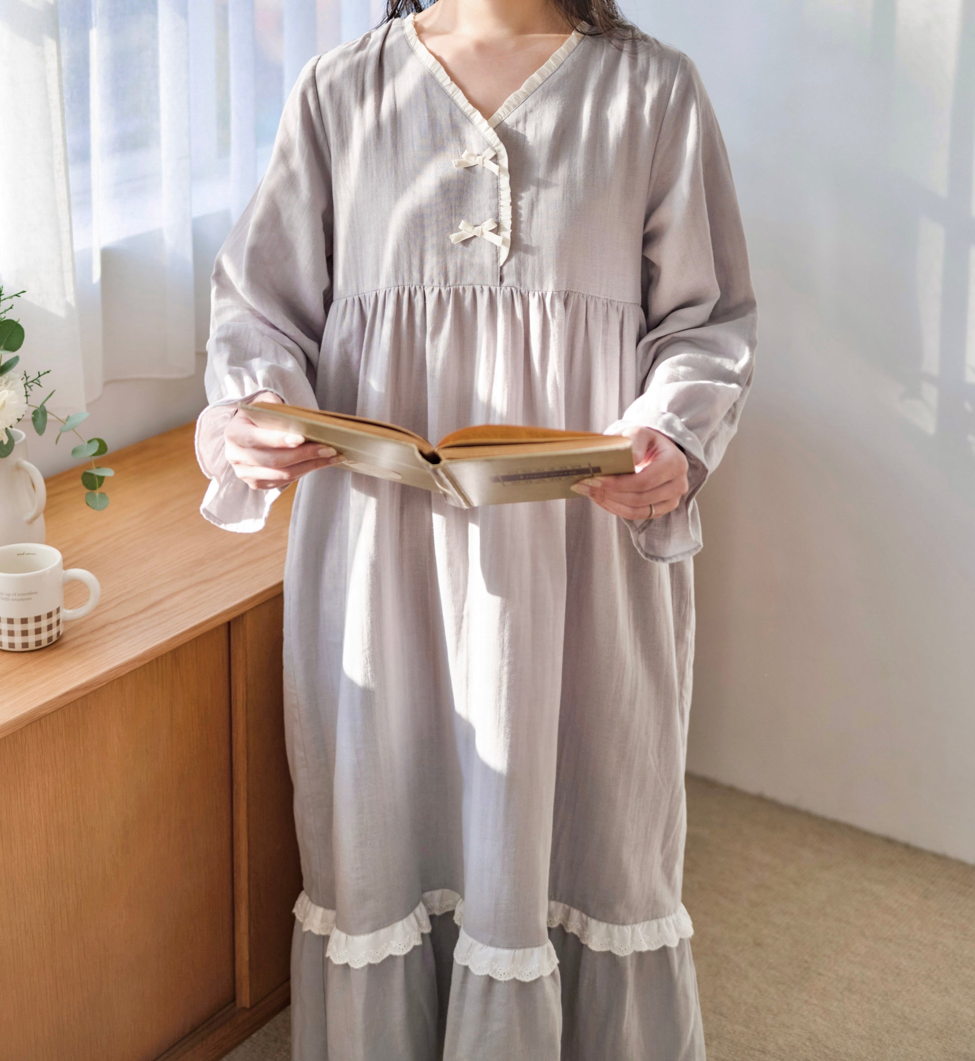 natural cotton room onepiece〈3月下旬〜4月上旬お届け〉