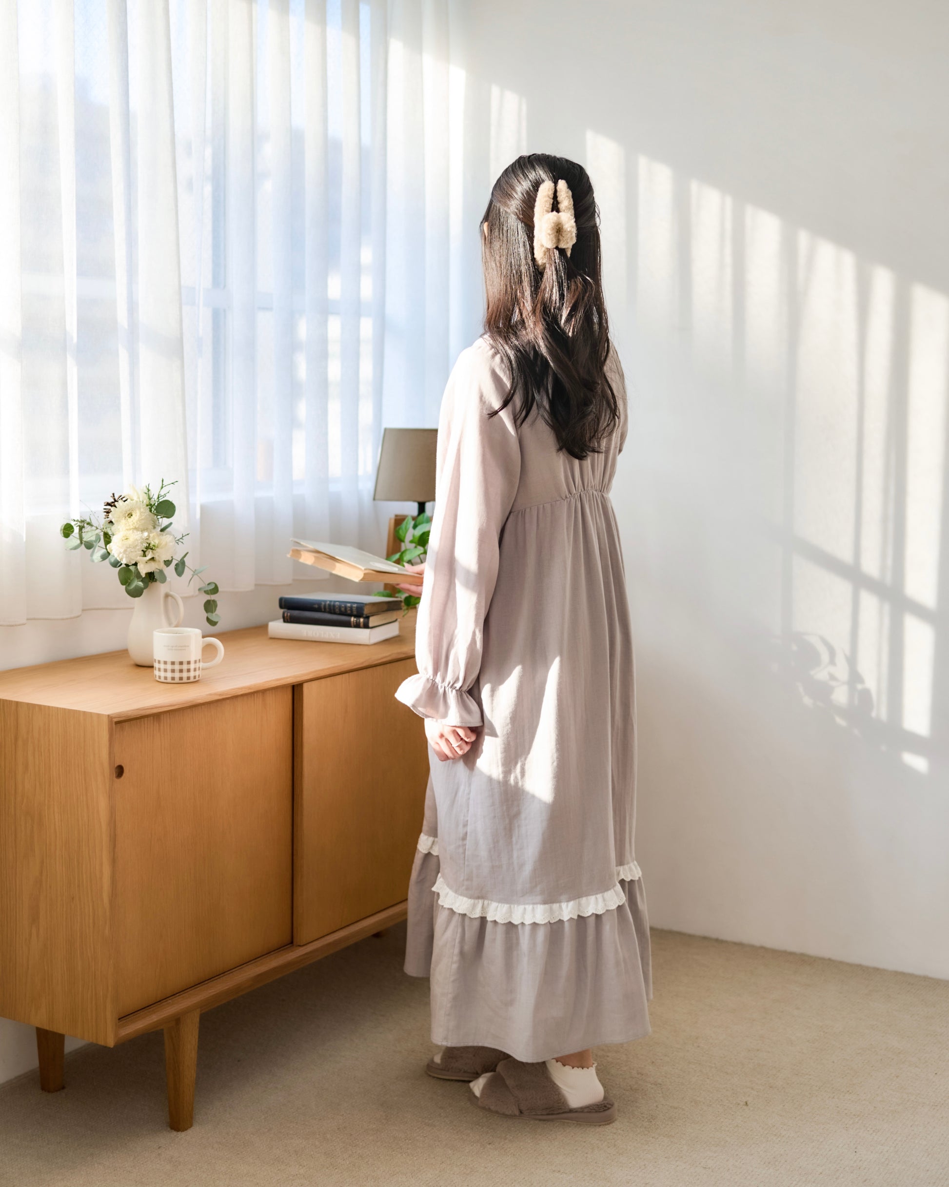 natural cotton room onepiece〈3月下旬〜4月上旬お届け〉
