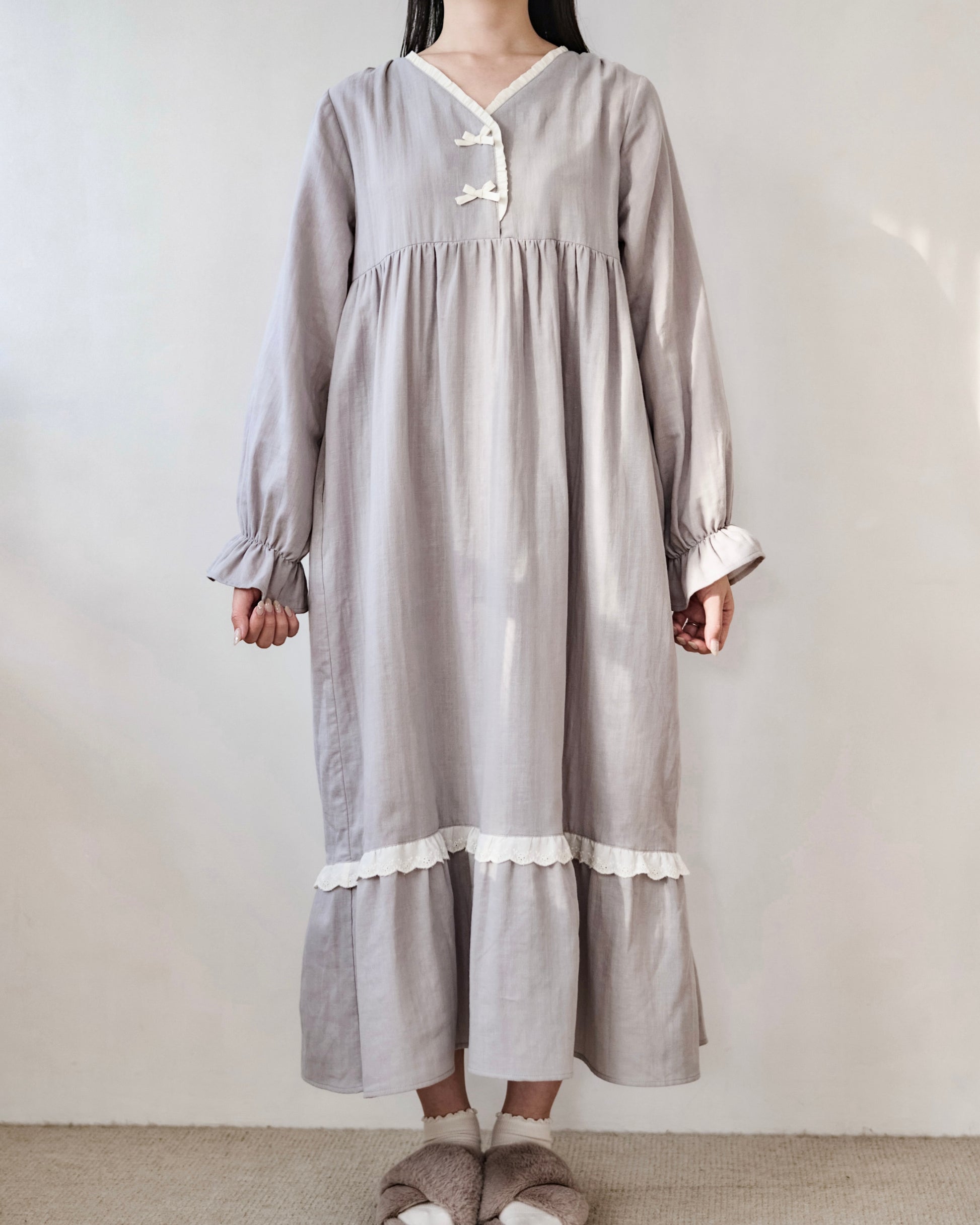 natural cotton room onepiece〈3月下旬〜4月上旬お届け〉