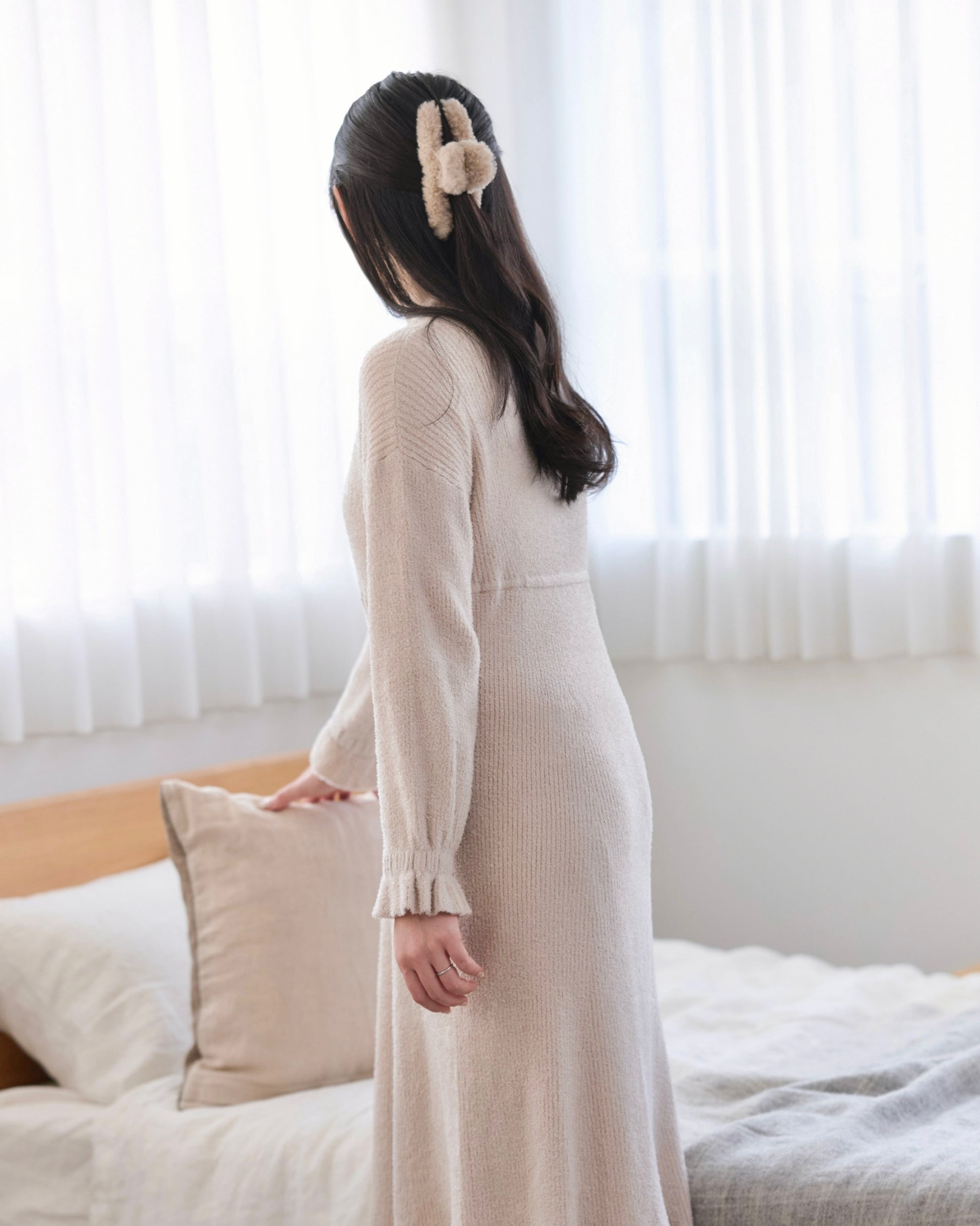 soft knit room onepiece〈2月下旬〜3月上旬お届け〉