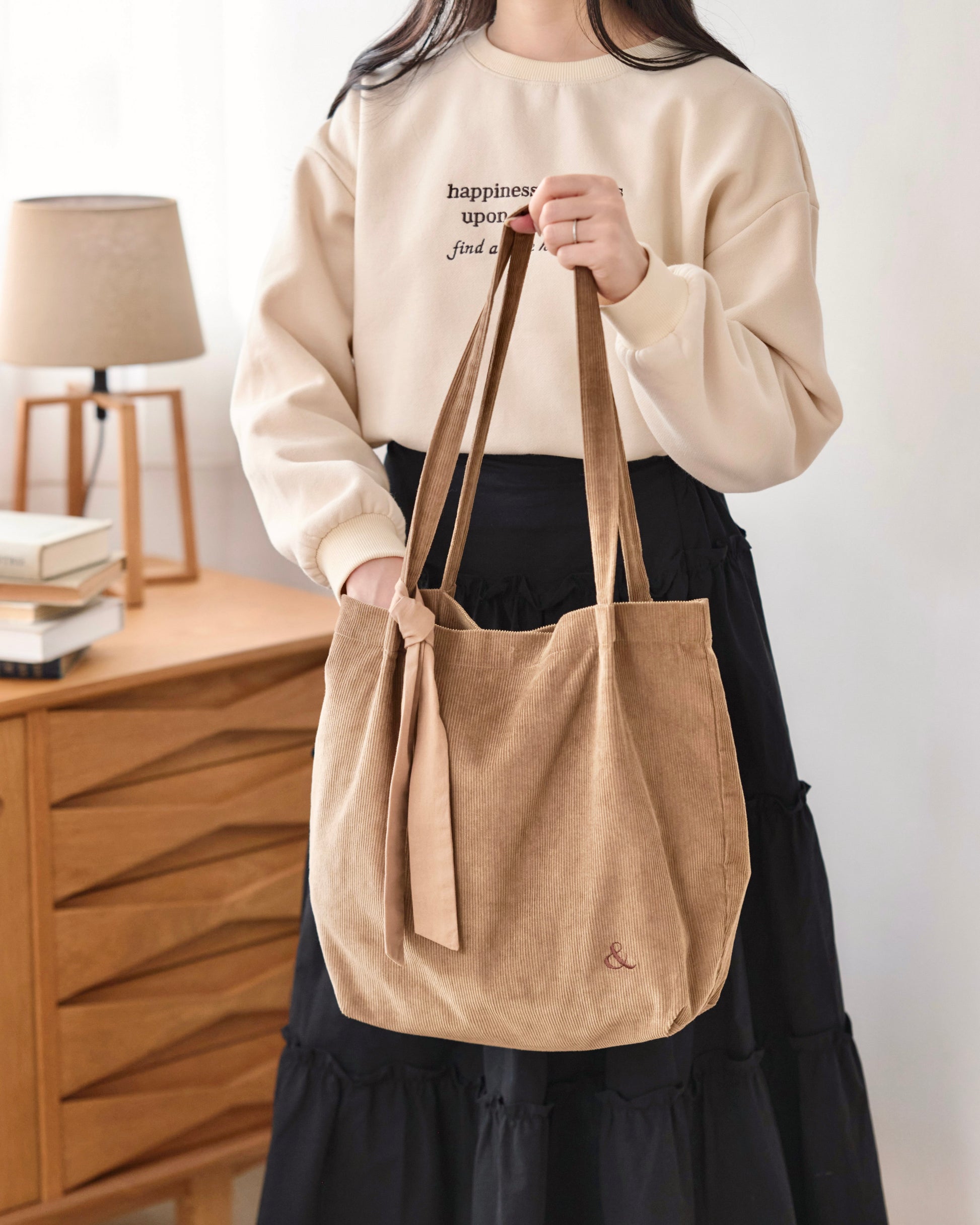 corduroy tote bag〈3月下旬〜4月上旬お届け〉