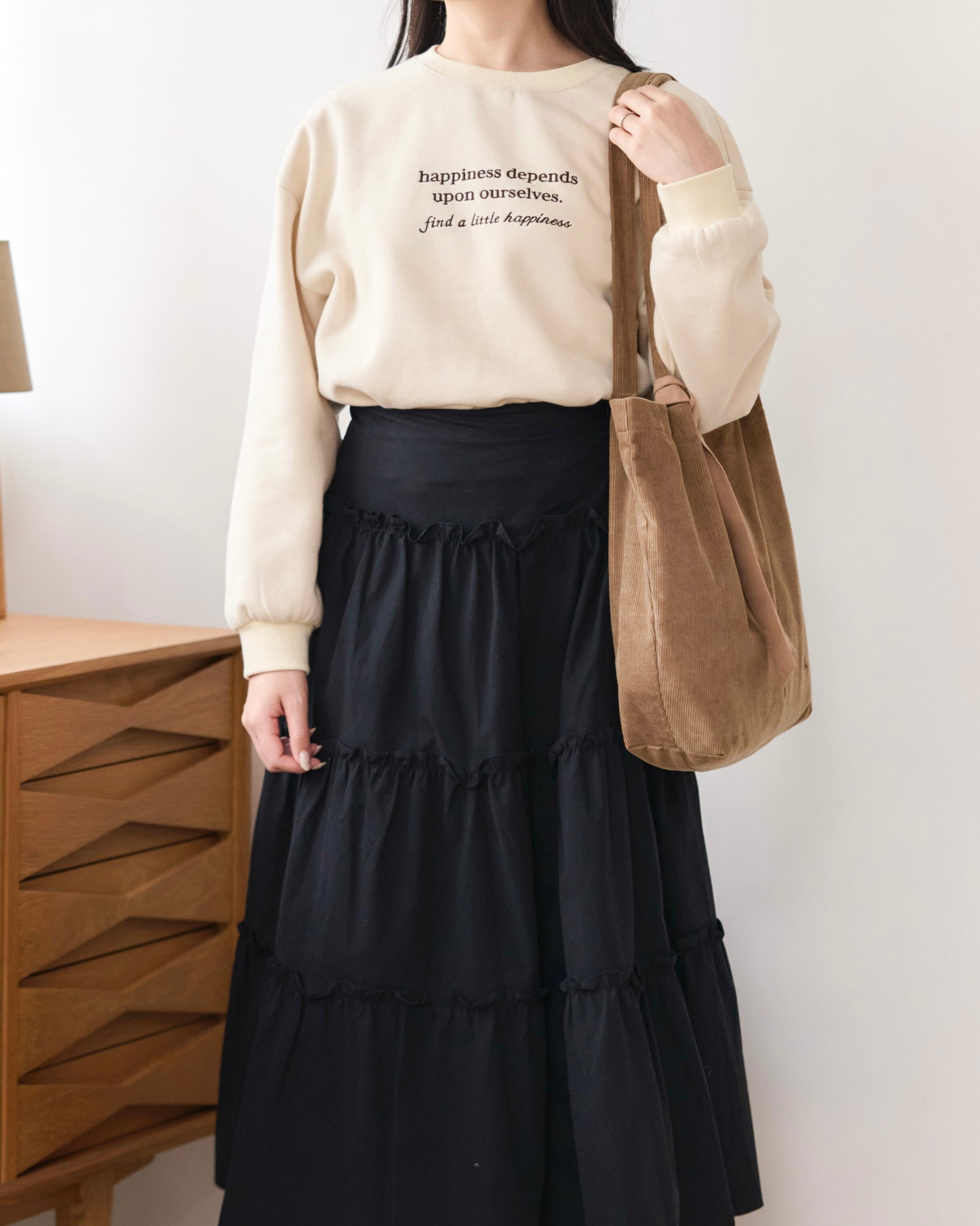 cozy fit message sweatshirt〈2月下旬〜3月上旬お届け〉