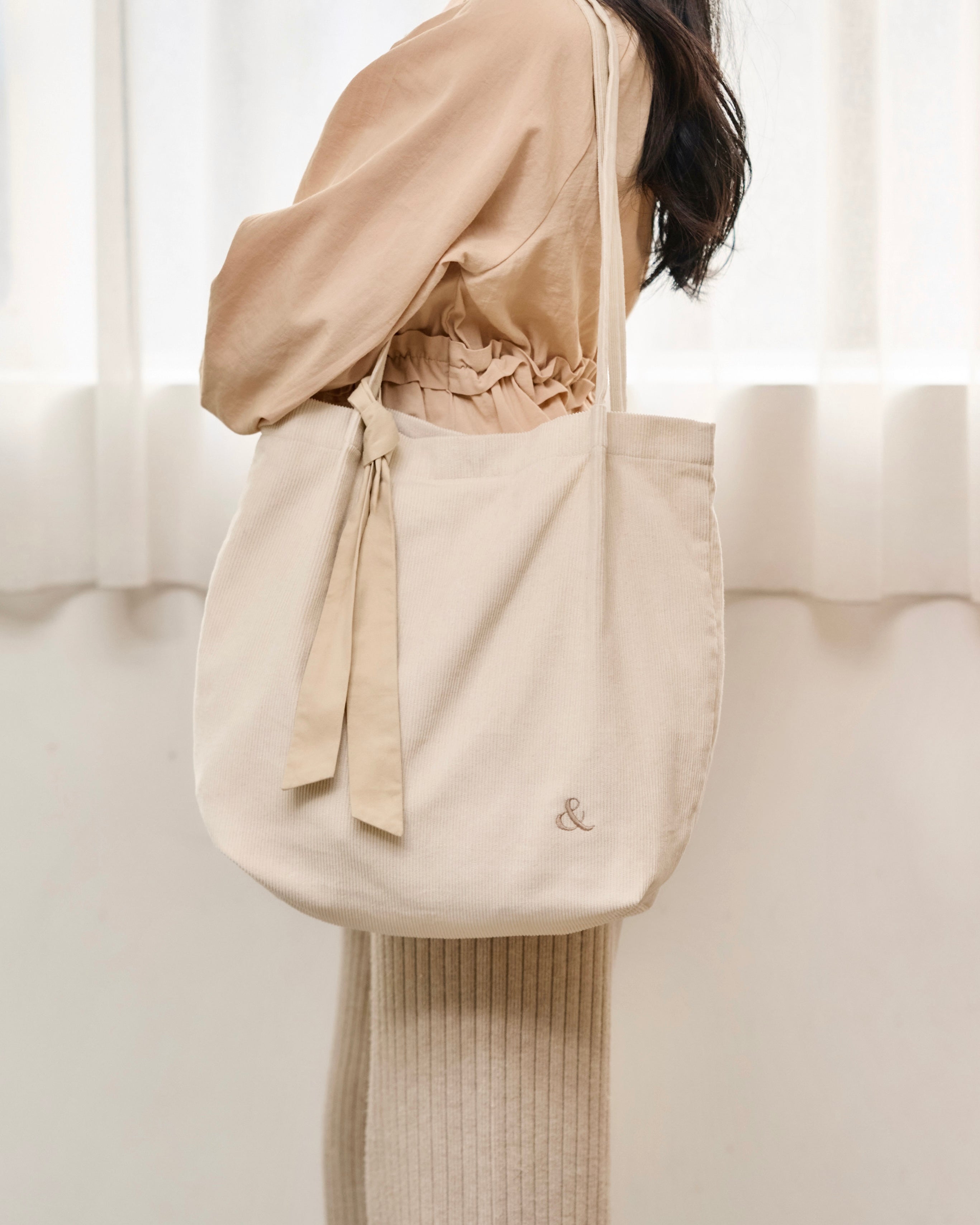 corduroy tote bag〈3月下旬〜4月上旬お届け〉