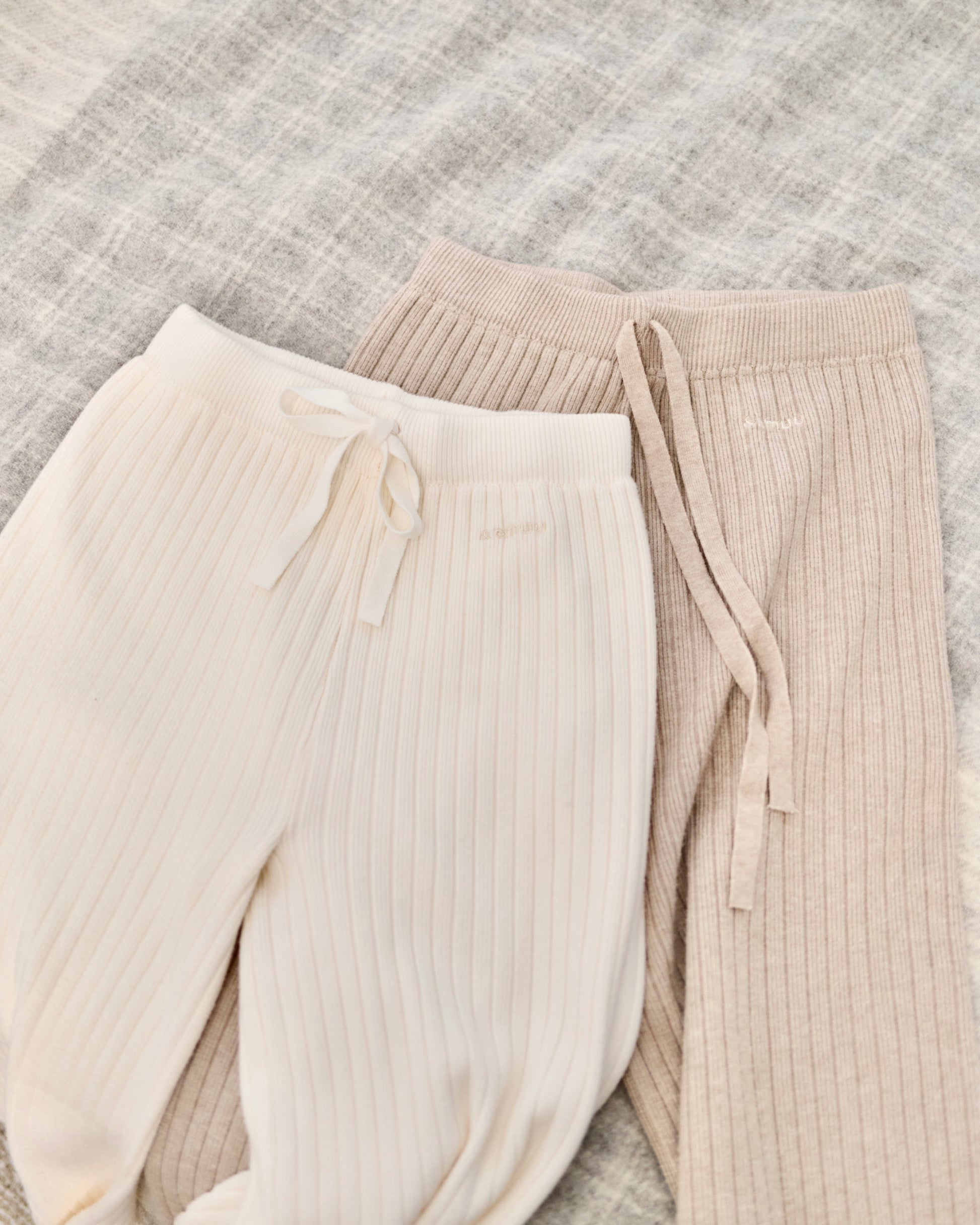 cozy fit rib knit pants〈2月下旬〜3月上旬お届け〉