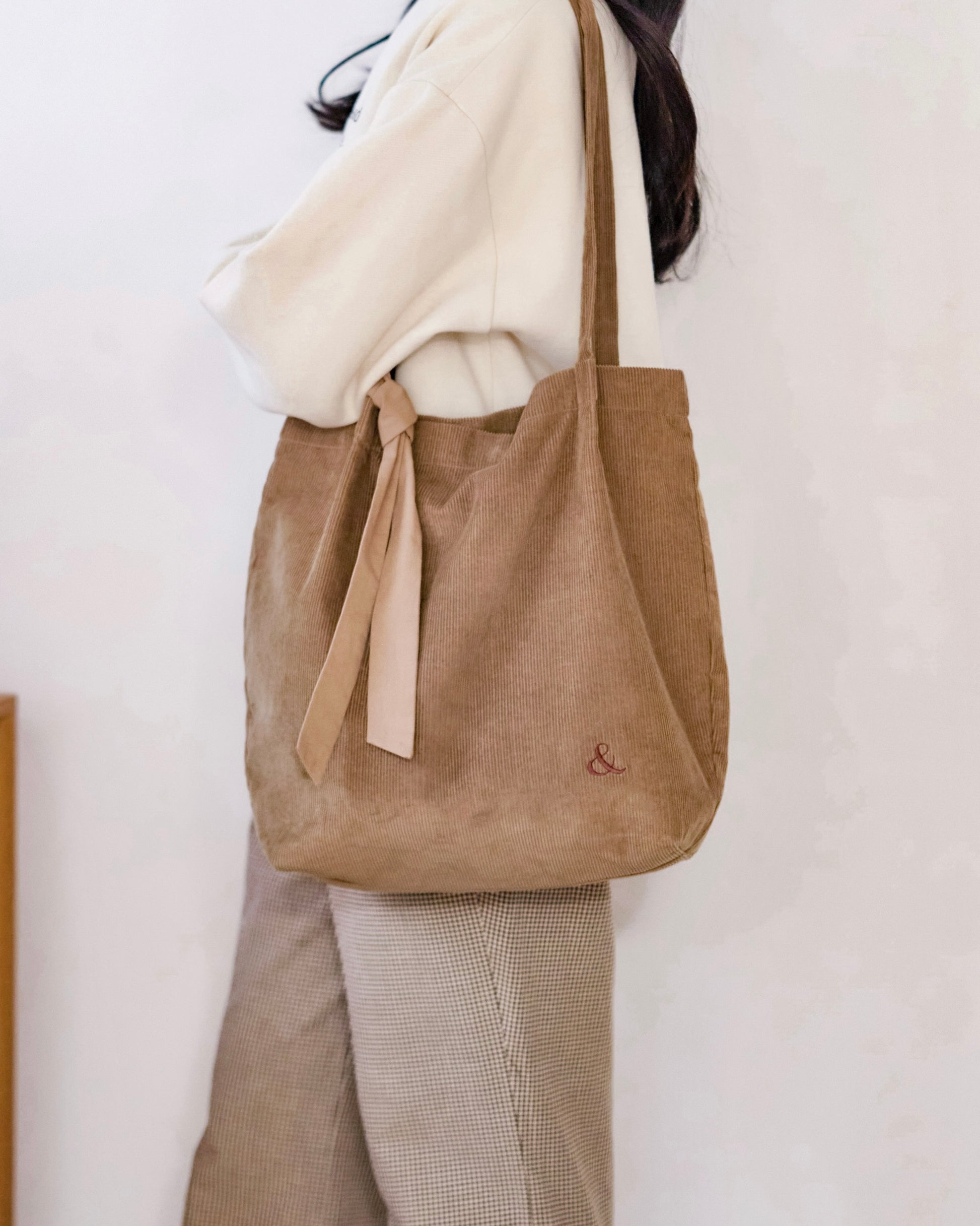 corduroy tote bag〈3月下旬〜4月上旬お届け〉