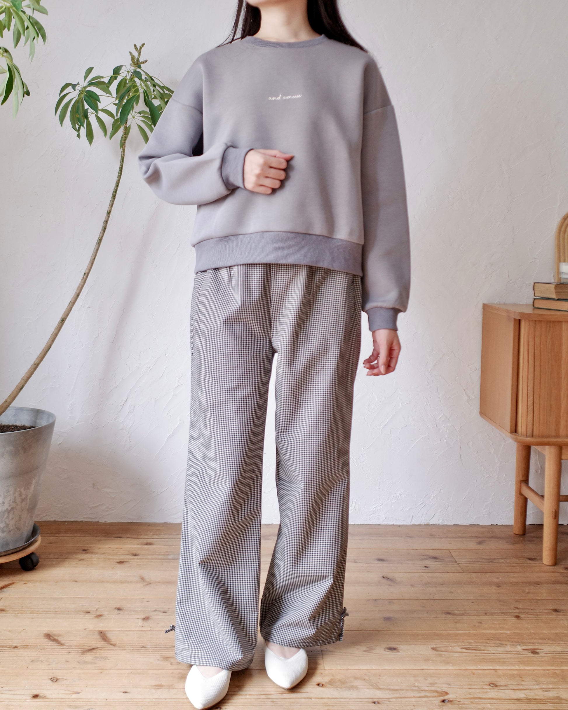 relax fit logo sweatshirt〈12月中旬〜12月下旬お届け〉