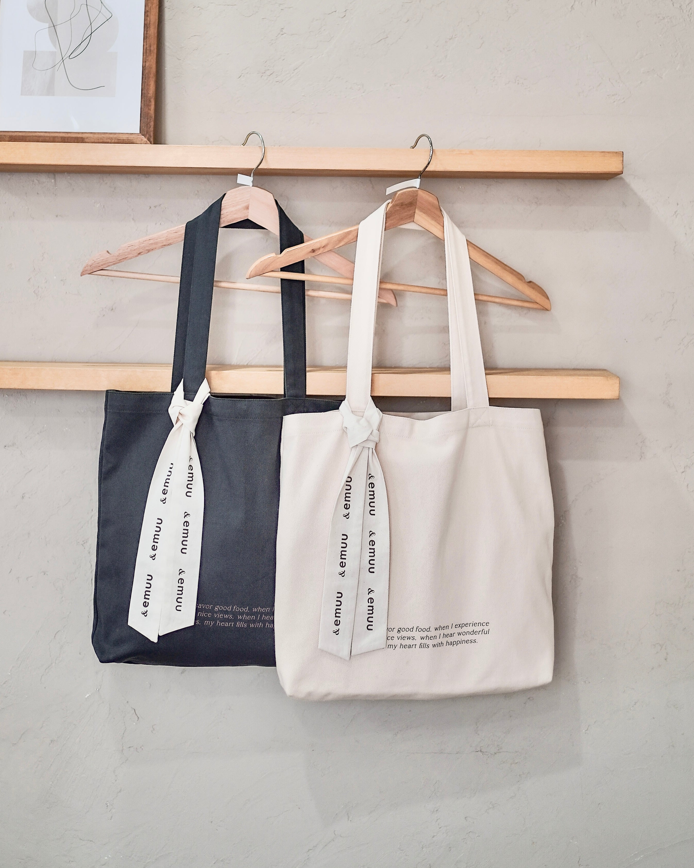 【new color】logo tote bag〈12月中旬〜12月下旬お届け〉