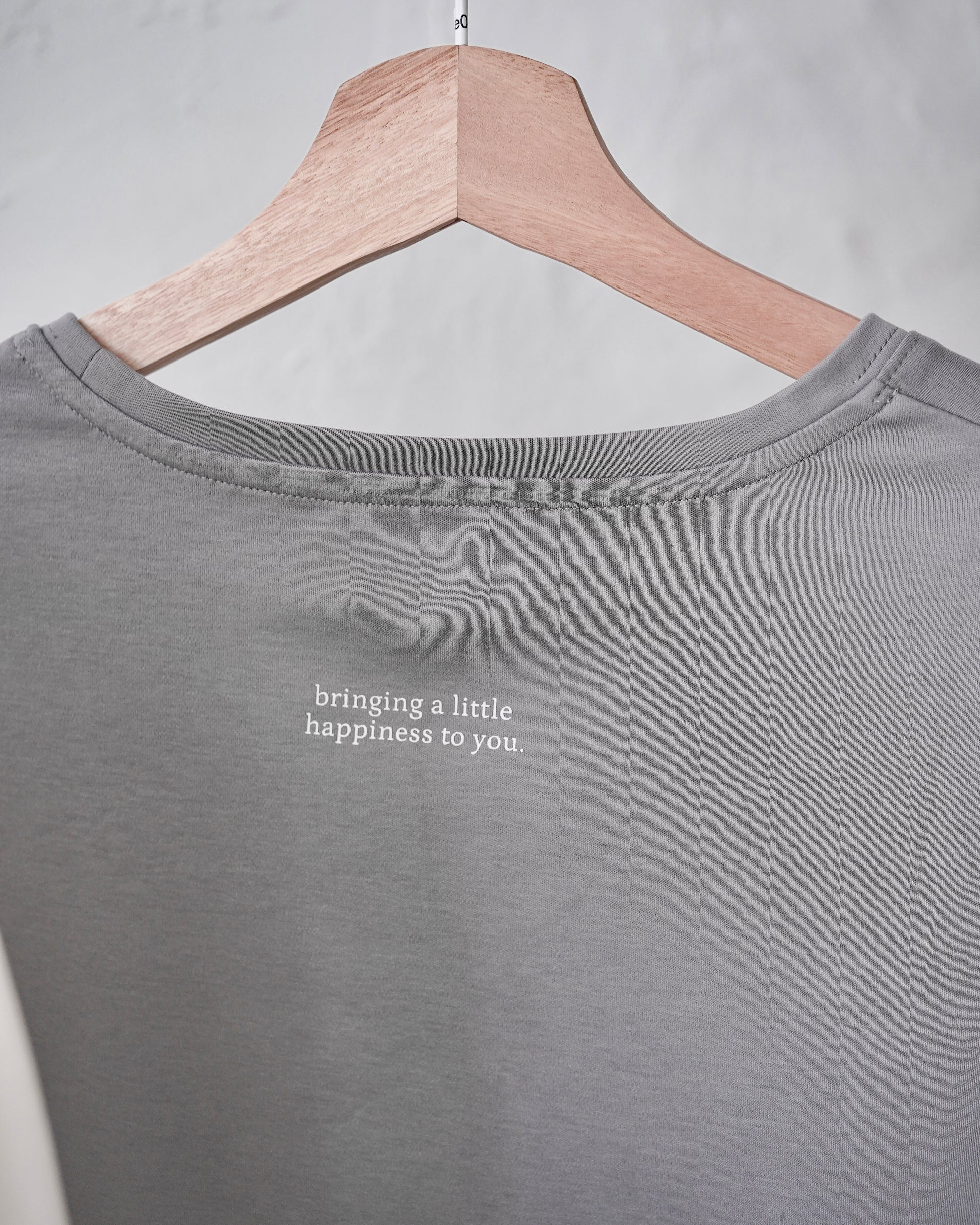 gingham ribbon long sleeve tee〈12月下旬〜1月上旬お届け〉