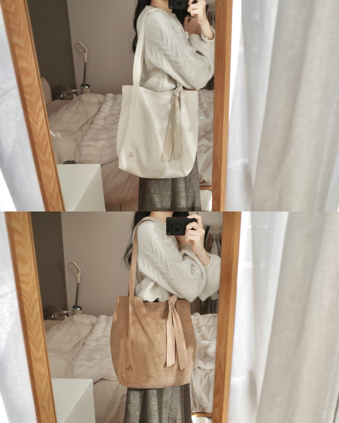 corduroy tote bag〈3月下旬〜4月上旬お届け〉