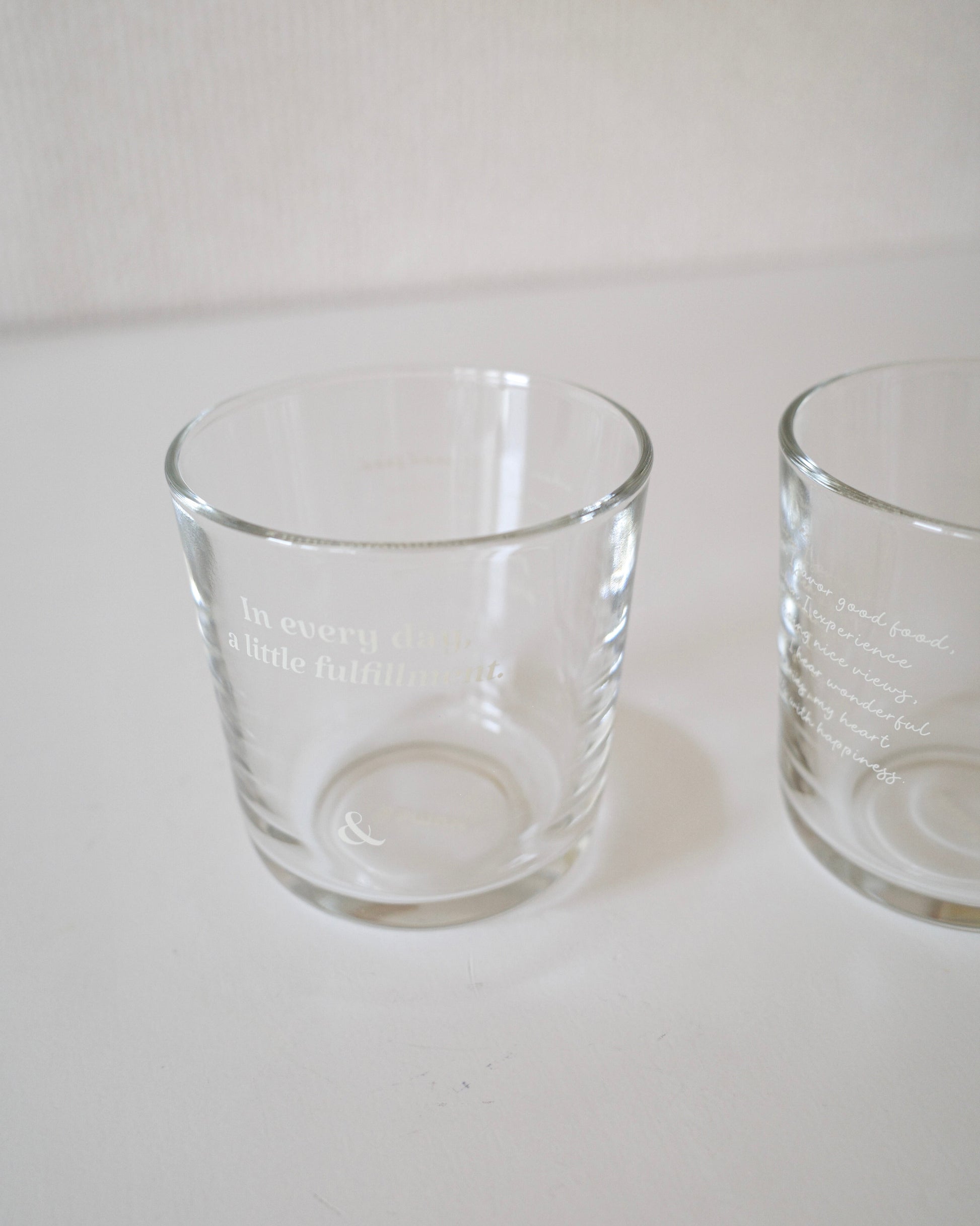 little fulfillment glass〈10月上旬〜10月中旬お届け〉