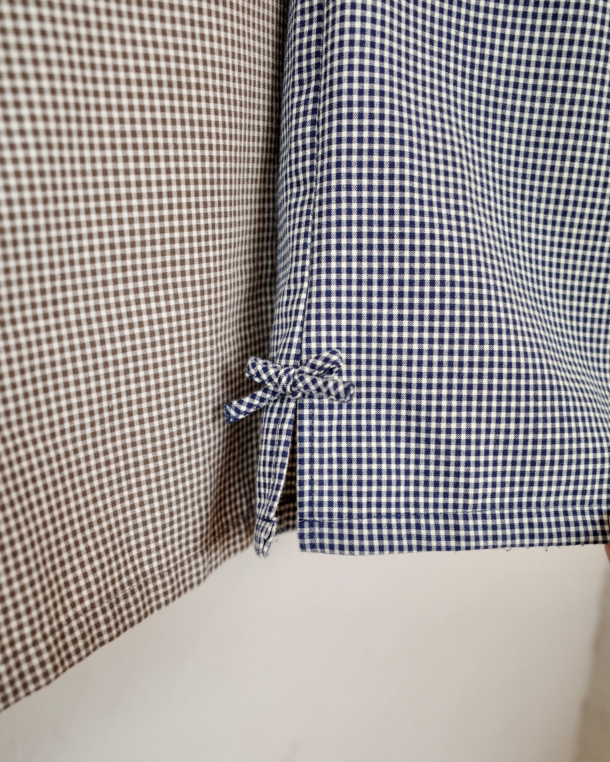 waist frill checked pants〈12月下旬〜1月上旬お届け〉