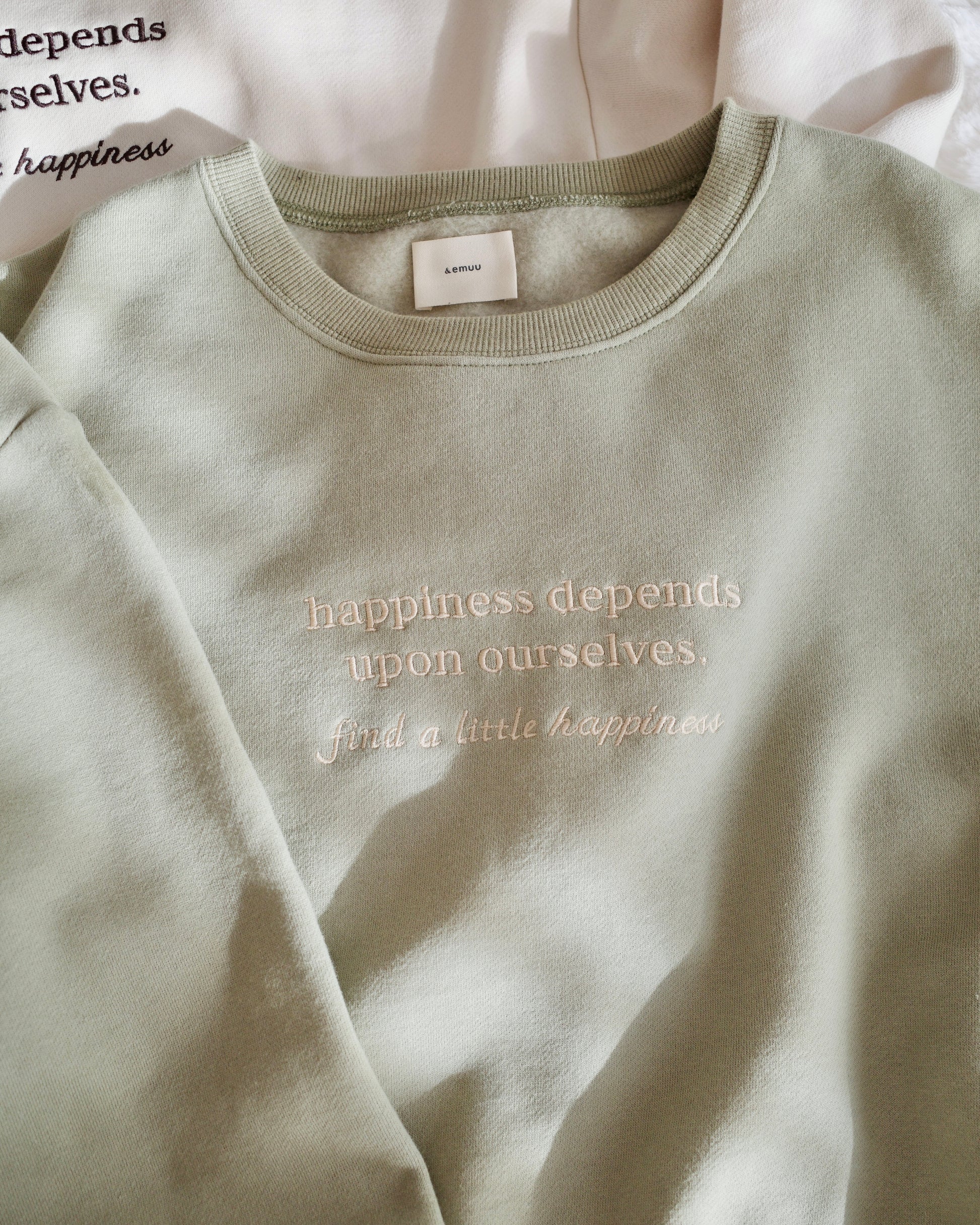 cozy fit message sweatshirt〈2月下旬〜3月上旬お届け〉