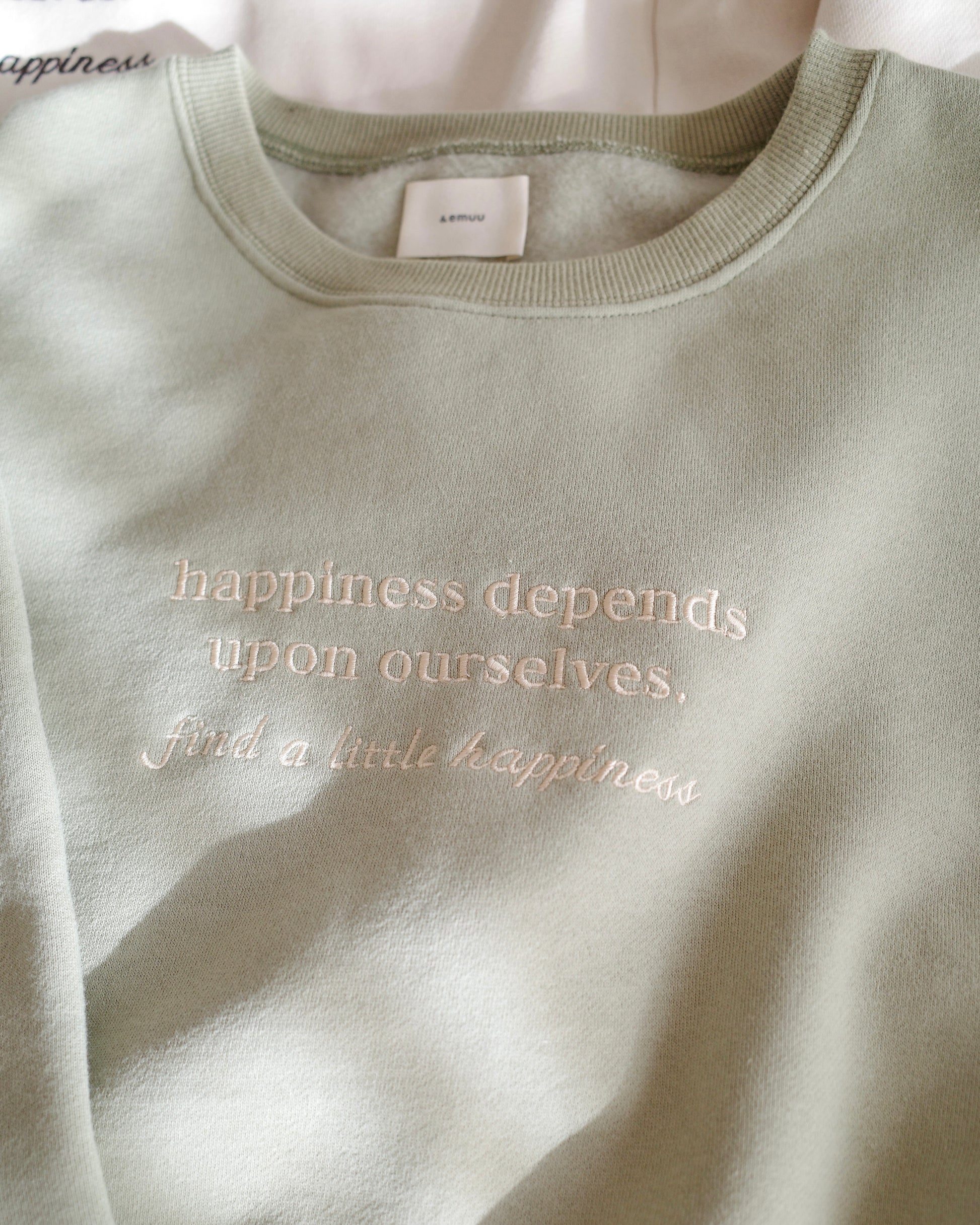 cozy fit message sweatshirt〈2月下旬〜3月上旬お届け〉