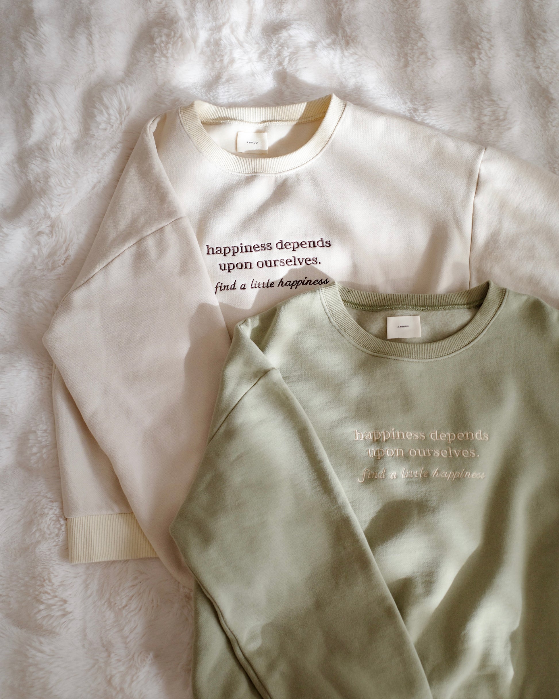 cozy fit message sweatshirt〈2月下旬〜3月上旬お届け〉