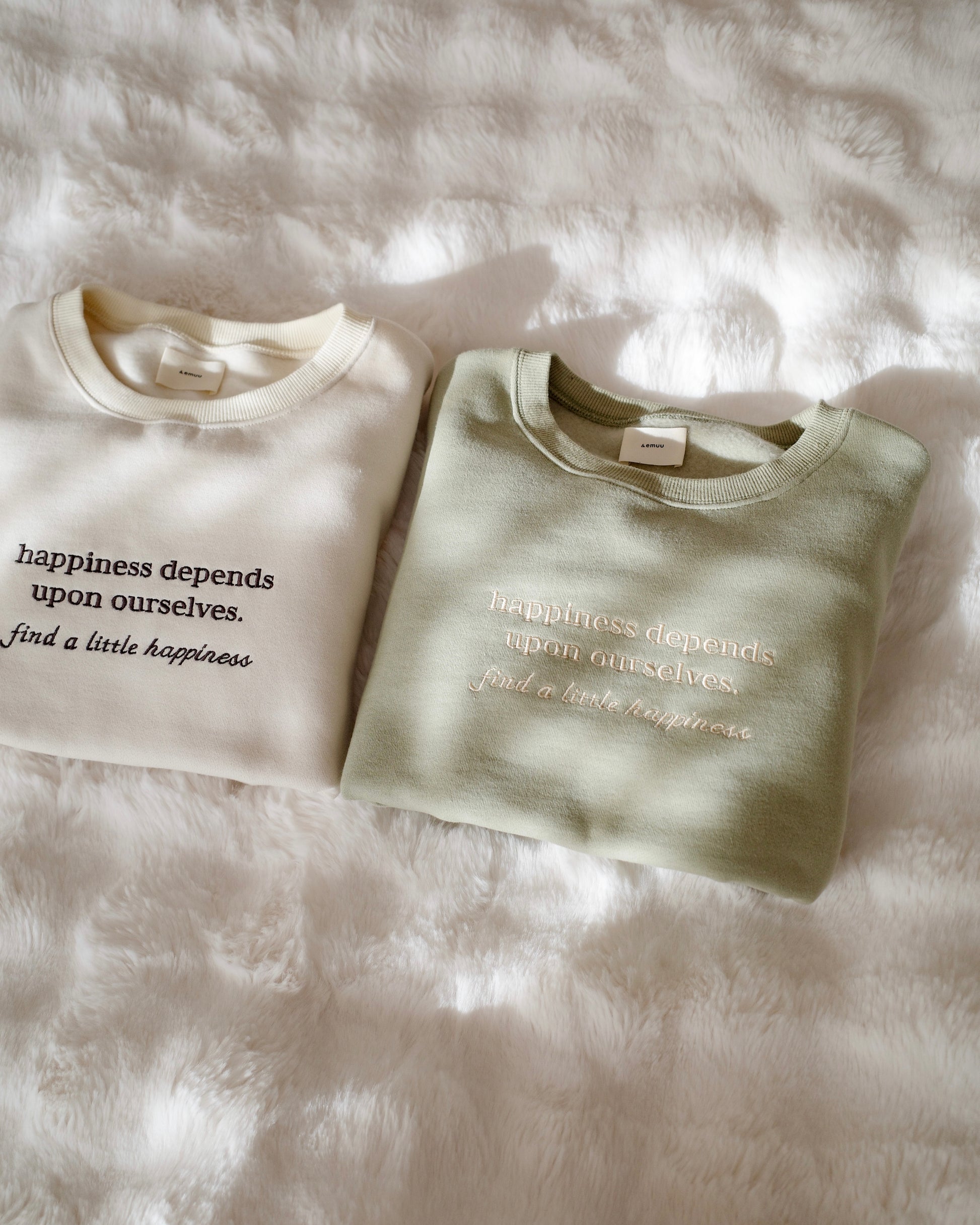 cozy fit message sweatshirt〈2月下旬〜3月上旬お届け〉