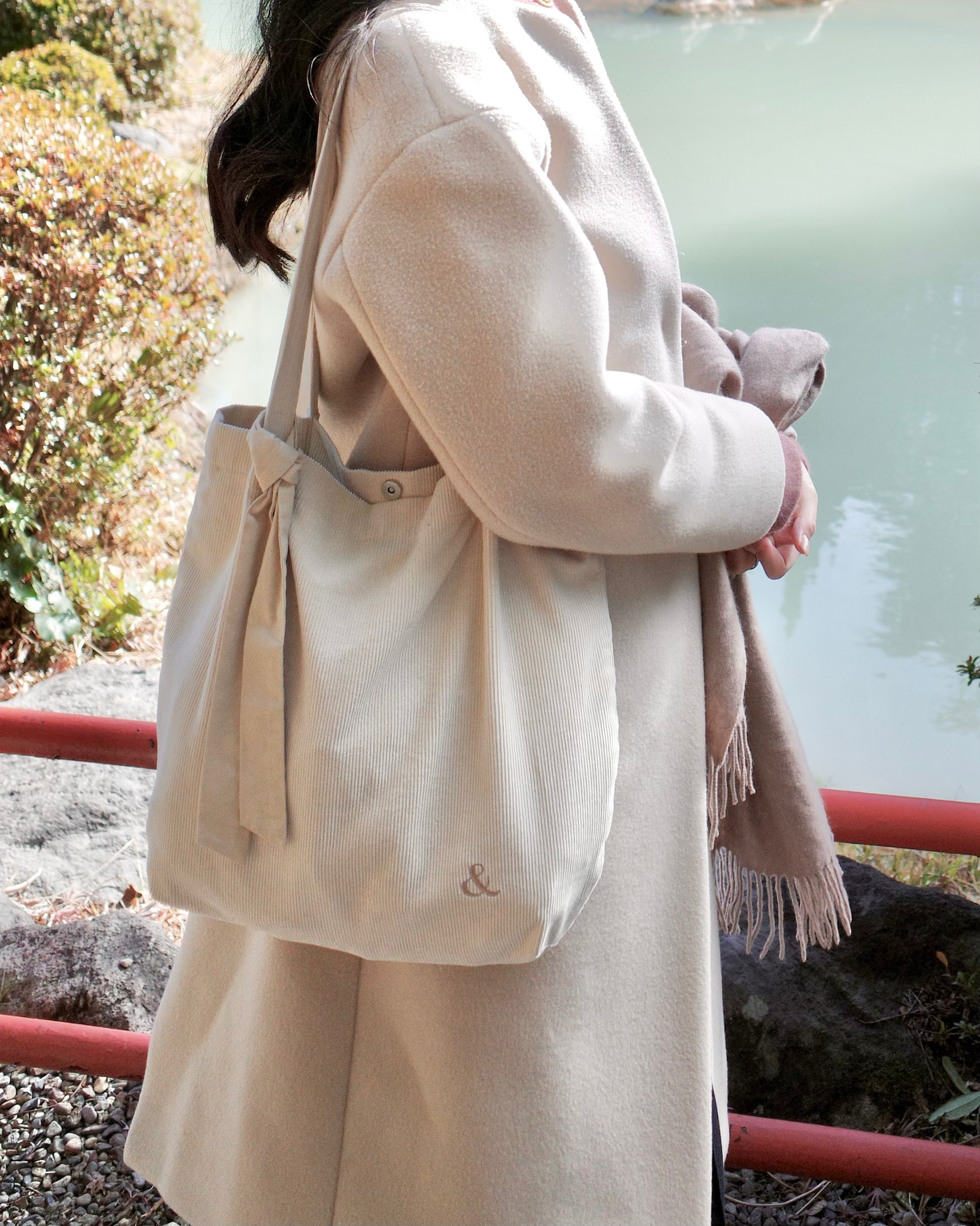 corduroy tote bag〈3月下旬〜4月上旬お届け〉