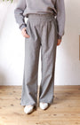waist frill checked pants〈12月下旬〜1月上旬お届け〉