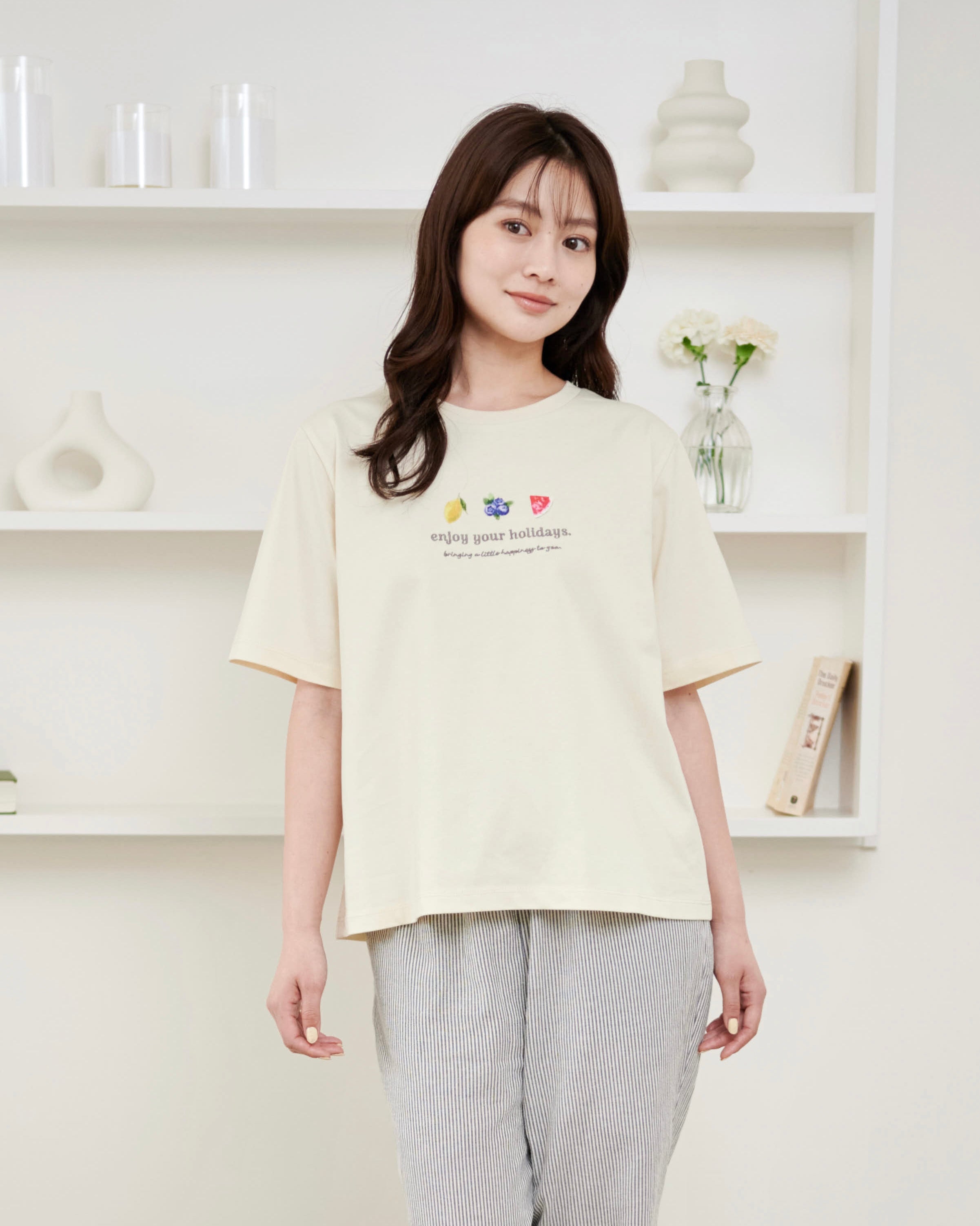 summer fruit t-shirt〈8月中旬〜8月下旬お届け〉